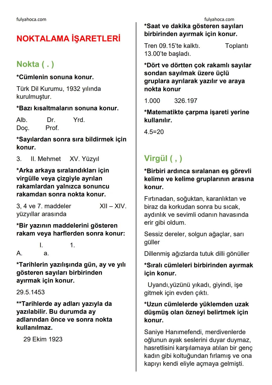 fulyahoca.com
# SÖZCÜKTE ANLAM
fulyahoca.com
Sözcük (Kelime): Bir varlığı ya da
kavramı karşılayan hece veya hece
topluluğudur.
Türkçede sö