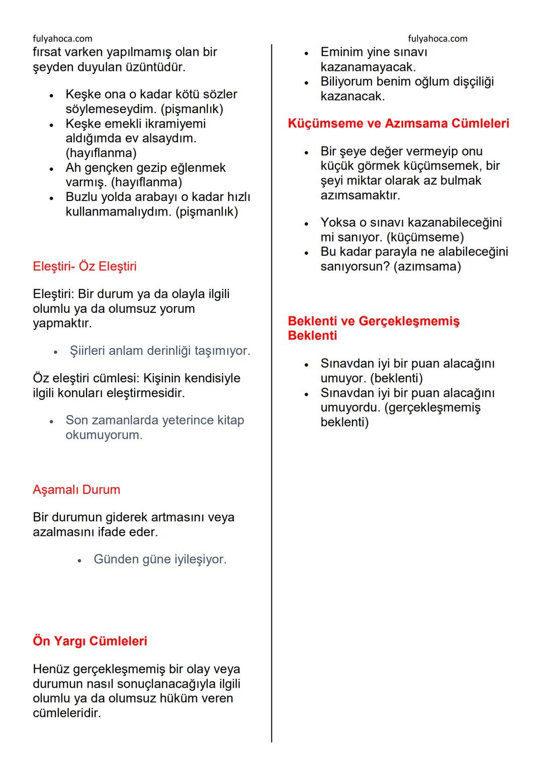 fulyahoca.com
# SÖZCÜKTE ANLAM
fulyahoca.com
Sözcük (Kelime): Bir varlığı ya da
kavramı karşılayan hece veya hece
topluluğudur.
Türkçede sö