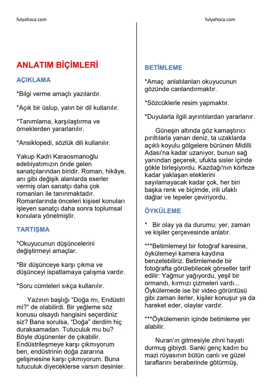 fulyahoca.com
# SÖZCÜKTE ANLAM
fulyahoca.com
Sözcük (Kelime): Bir varlığı ya da
kavramı karşılayan hece veya hece
topluluğudur.
Türkçede sö