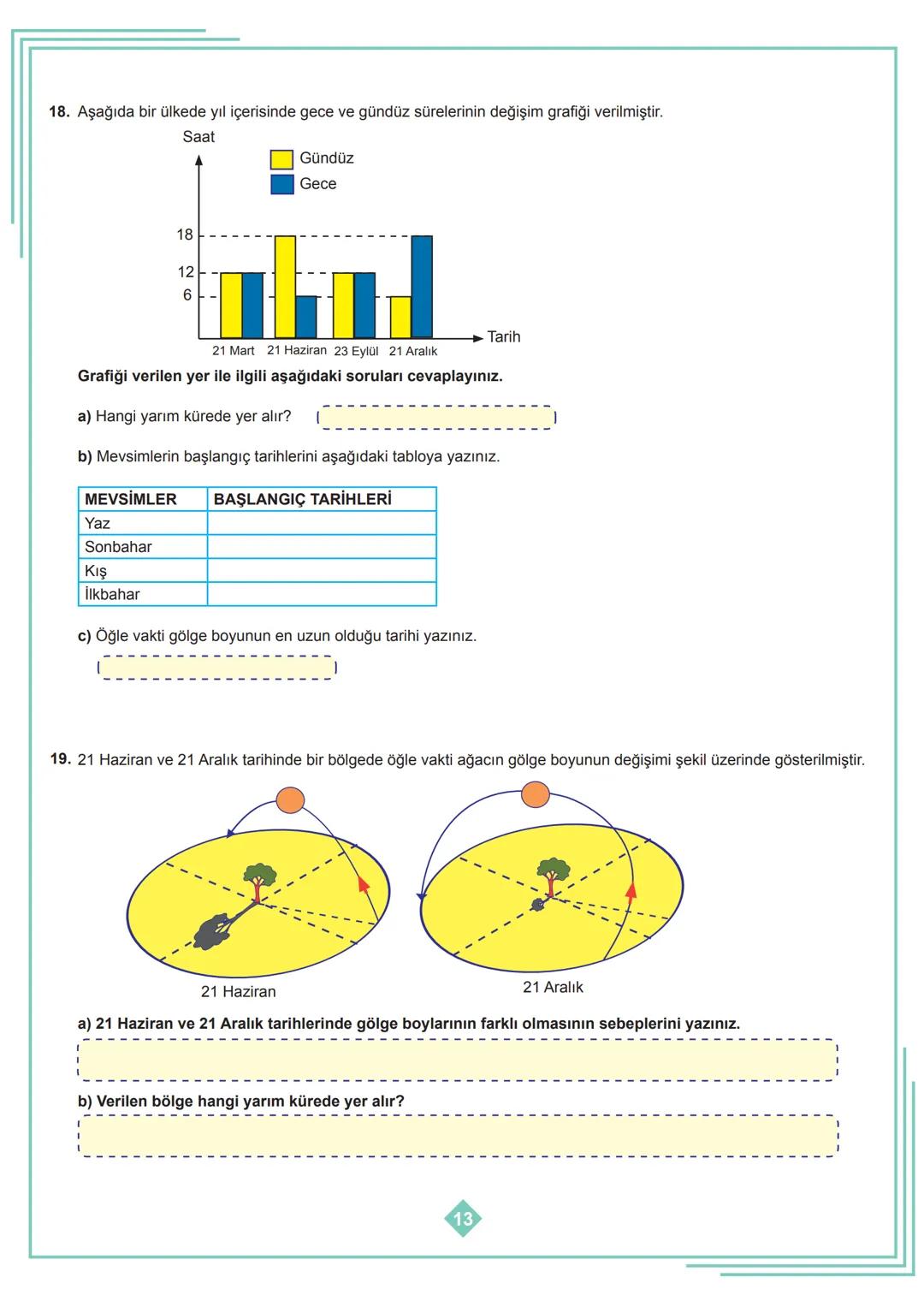 8. SINIF 1. ÜNİTE
ÇALIŞMA FASİKÜLÜ
FEN BİLİMLERİ
Bu kitapçık İSTANBUL Ölçme Değerlendirme Merkezi
tarafından hazırlanmıştır. 2 1. Dünya'nın