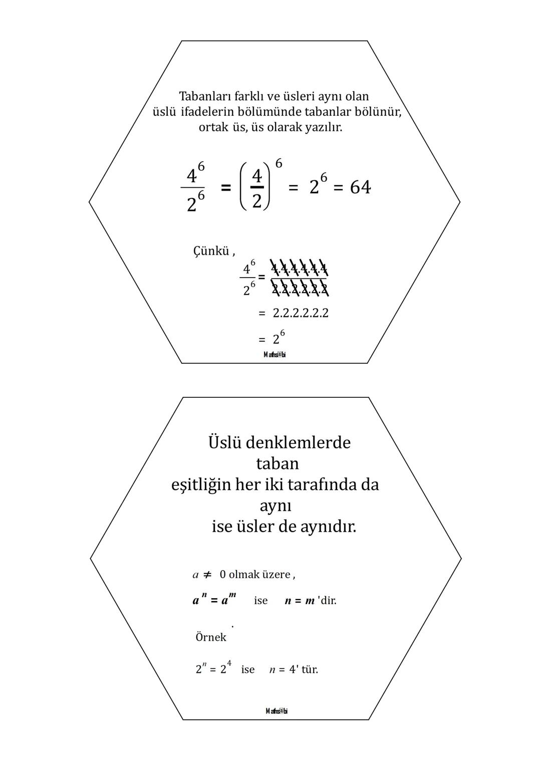 Üslü
Sayılar
Aynı sayıların
çarpımının
kısa biçimde gösterimine
ÜSLÜ BİÇİMDE GÖSTERİM
denir.
4 tane 2' nin çarpımı kısa biçimde
2.2.2.2 =