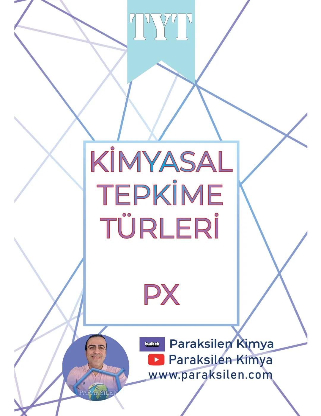 Kimyasal tepkime turleri konusunu şimdiii anladın