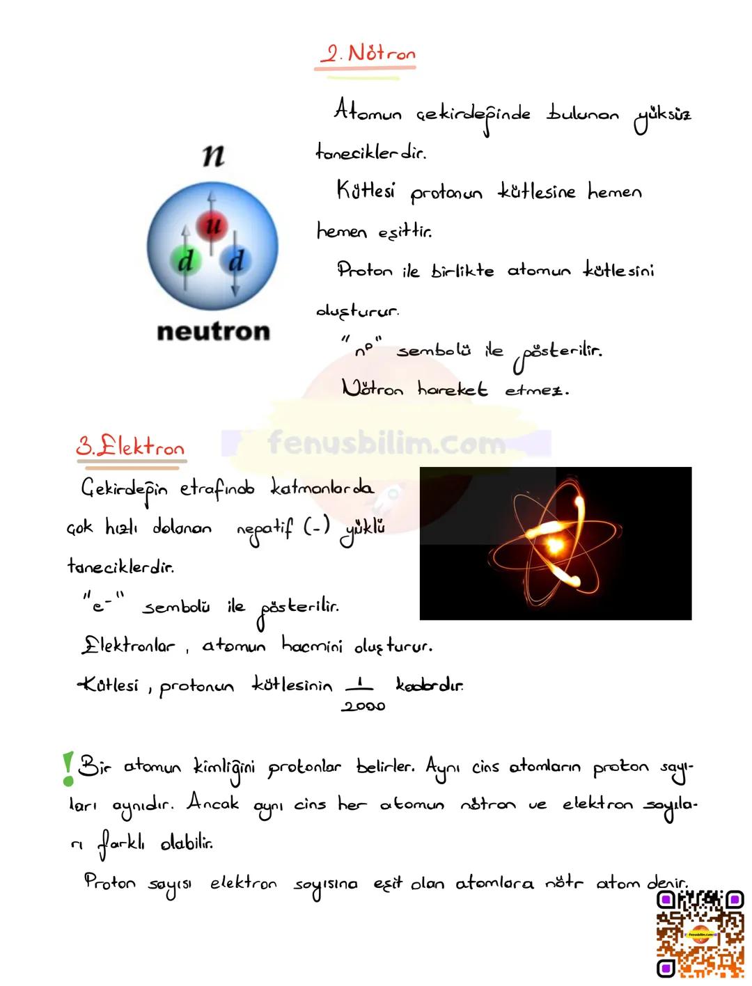 # MADDENİN PANECİKLİ YAPISI
Kazanımlar;
F.7.4.1.1.Atomun yapısını ve yapısındaki temel parçacıkları söyler
F.7.4.1.2. Geçmişten günümüze