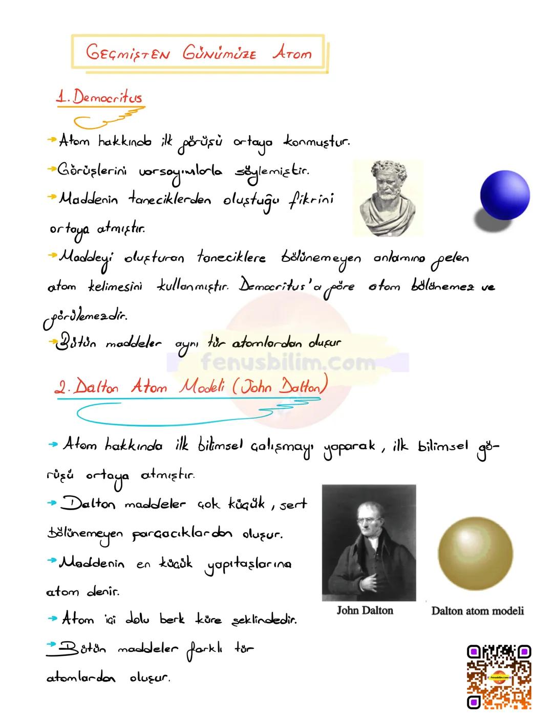 # MADDENİN PANECİKLİ YAPISI
Kazanımlar;
F.7.4.1.1.Atomun yapısını ve yapısındaki temel parçacıkları söyler
F.7.4.1.2. Geçmişten günümüze