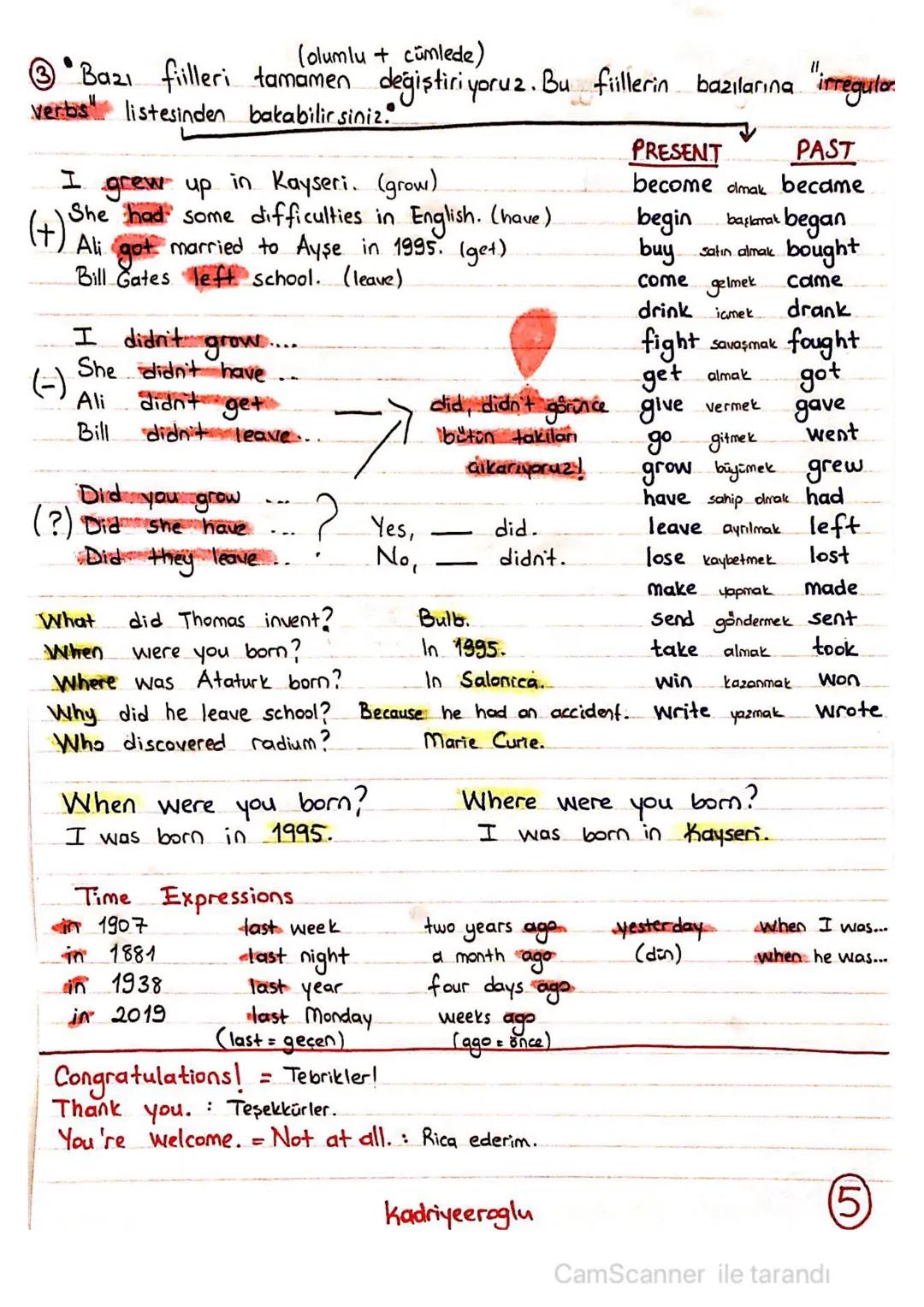 --- OCR Start ---
UNIT 3-BIOGRAPHIES
"Peace at home, peace in the world."
Mustafa Kemal ATATÜRK
(1881-19308)
1. Biography (life: birth→death