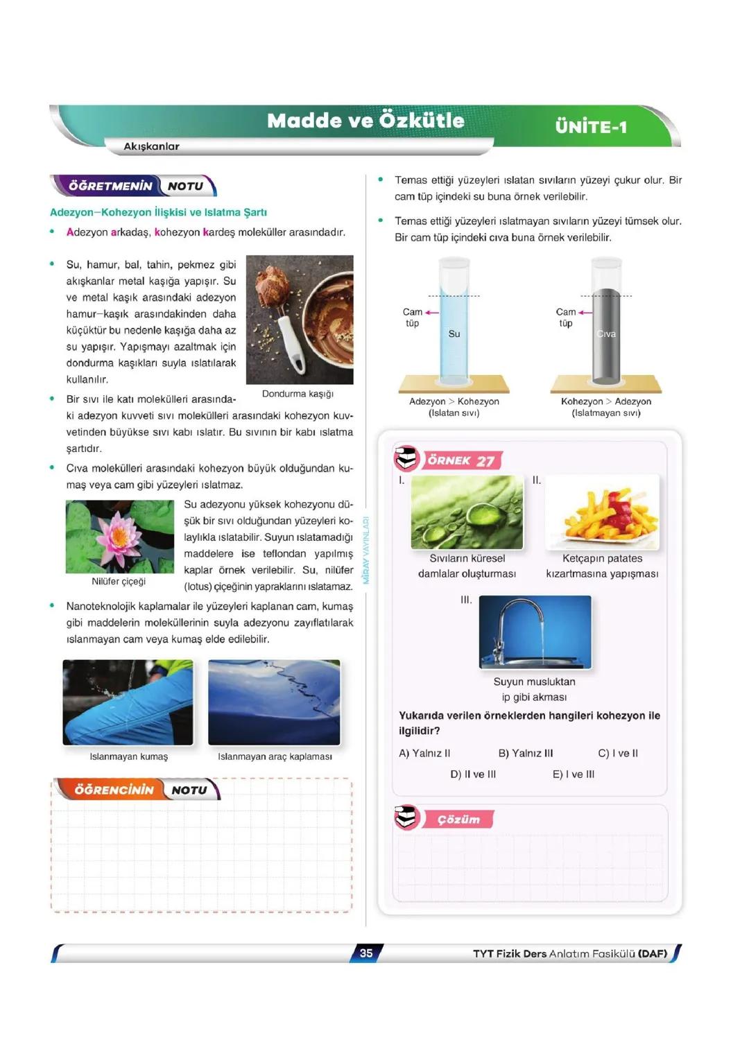 Madde ve Özkütle p2