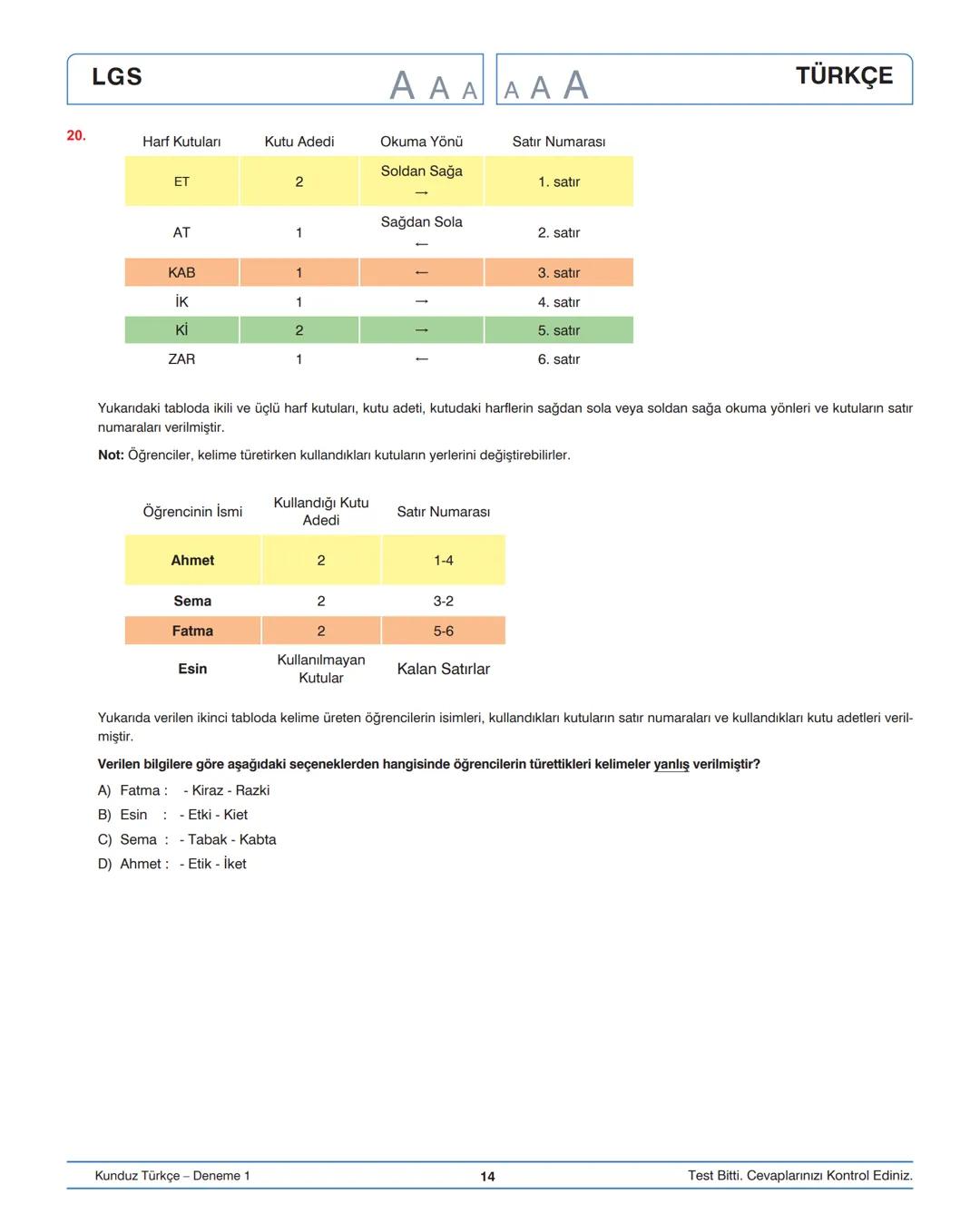 MEB
Kazanımlarına
Uygun
|
Yeni Nesil
Beceri Temelli
Sorular
Kurumsal
Ölçme
Değerlendirme
DENEME
SINAVI
9786057743992
KUNDUZ
LGS TÜRKÇE DENEM