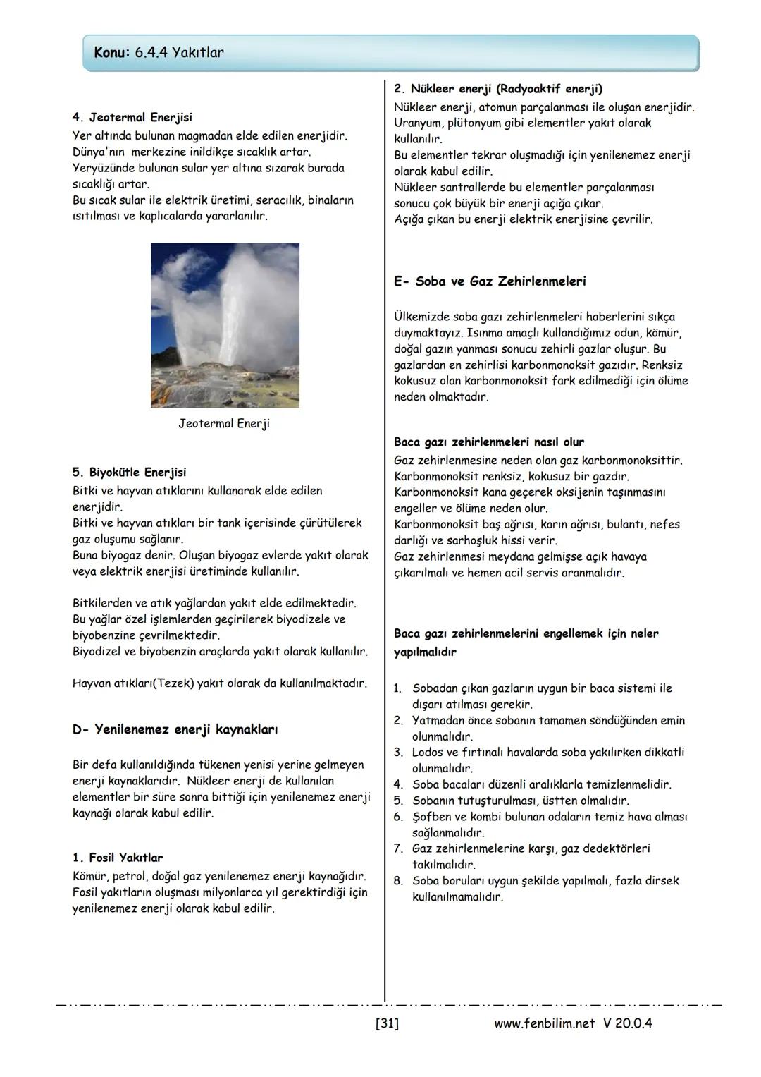 # 6.Sınıf Fen Bilimleri
Ders Notları
Barış ZEREN
Fen Bilimleri Öğretmeni 1.Ünite: Güneş Sistemi ve Tutulmalar
Konu: 6.1.1 Güneş Sistemi
Gün