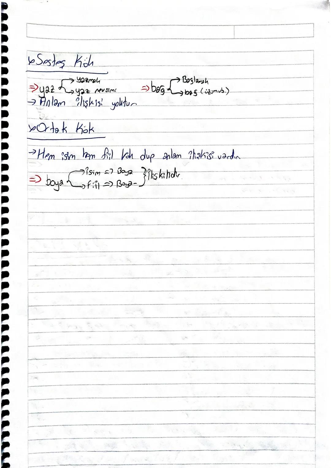 # SÖZCÜKTE
# YAPI
~
KÖK BILGIS??
- Bir kelmeden tüm eklerin çıkarıldıktan sonra parçalanamayan en küzük anlamlı
Sözcüğe Kök denr. Kökle kel