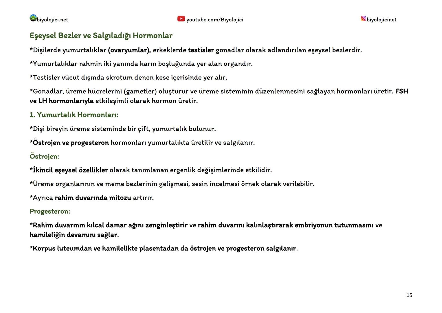 --- OCR Start ---
biyolojici.net
youtube.com/Biyolojici
biyolojicinet
ENDOKRİN SİSTEM (HORMONAL SİSTEM)
*Vücuttaki faaliyetleri kontrol eden