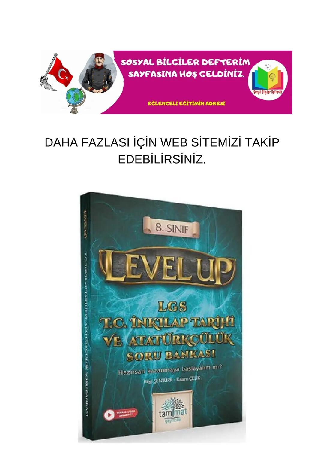 6. SINIF
SOSYAL
BİLGİLER
3. ÜNİTE
DERS NOTU
KONU: YERYÜZÜNDE YAŞAM
NELER ÖĞRENECEĞİZ
• DÜNYA'NIN NERESİNDEYİZ?
• ÜLKEMİZİN COĞRAFİ
ÖZELLİKLE