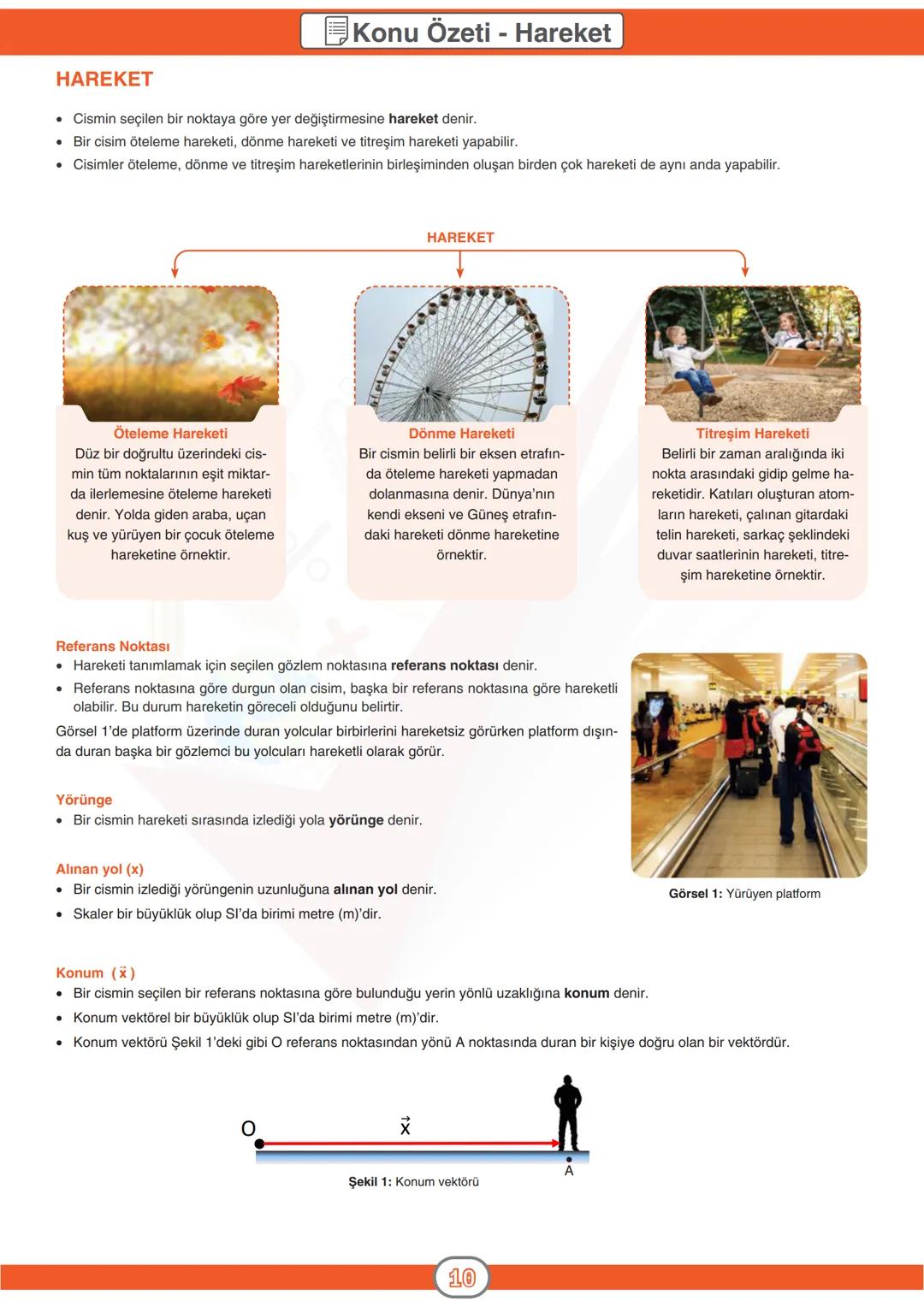 **
ORTAÖĞRETİM
GENEL MÜDÜRLÜĞÜ
DERSLER
CEPTE
3. SAYI
Konu Özeti
Ders Anlatımı
Sorular
FİZİK 9
ÜNİTE
HAREKET ve KUVVET
* Hareket ve