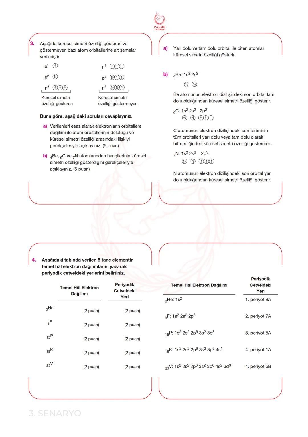 --- OCR Start ---
2024/2025 Yılı
9. Sınıf Kimya 1. Dönem 2. Ortak
Yazılı Sınavı
Sorular
1. Kronolojik sıra gözetilerek çizilen atom modeller