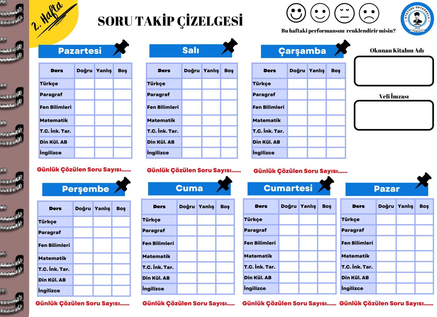 66
ATÜRK ORTAOK
2022
TUNCELI
LGS
DERS ÇALIŞMA PROGRAMI
Atatürk Ortaokulu Müdürlüğü
Etkili Ders Çalışma = Odaklanma Yoğunluğu x Harcana