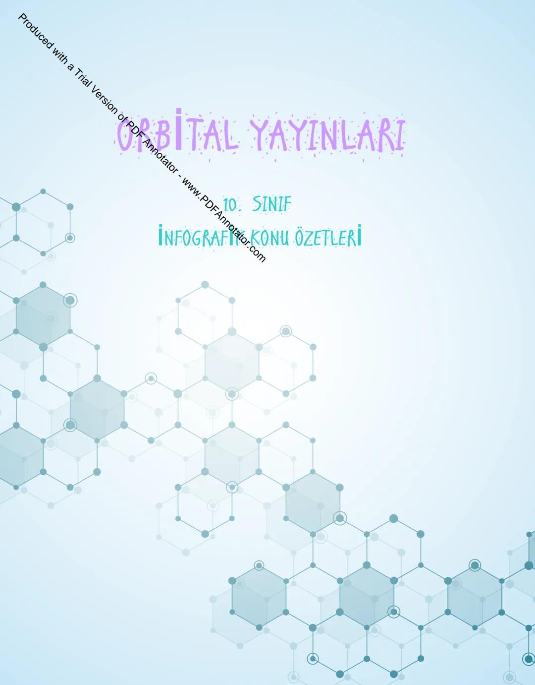 Produced with a Trial Version of PDF Annotator
ORBITAL YAYINLARI
www.PDFAnnotator.com
10. SINIF
İNFOGRAFİ KONU ÖZETLERİ # UNİTE
1
KİMYANIN