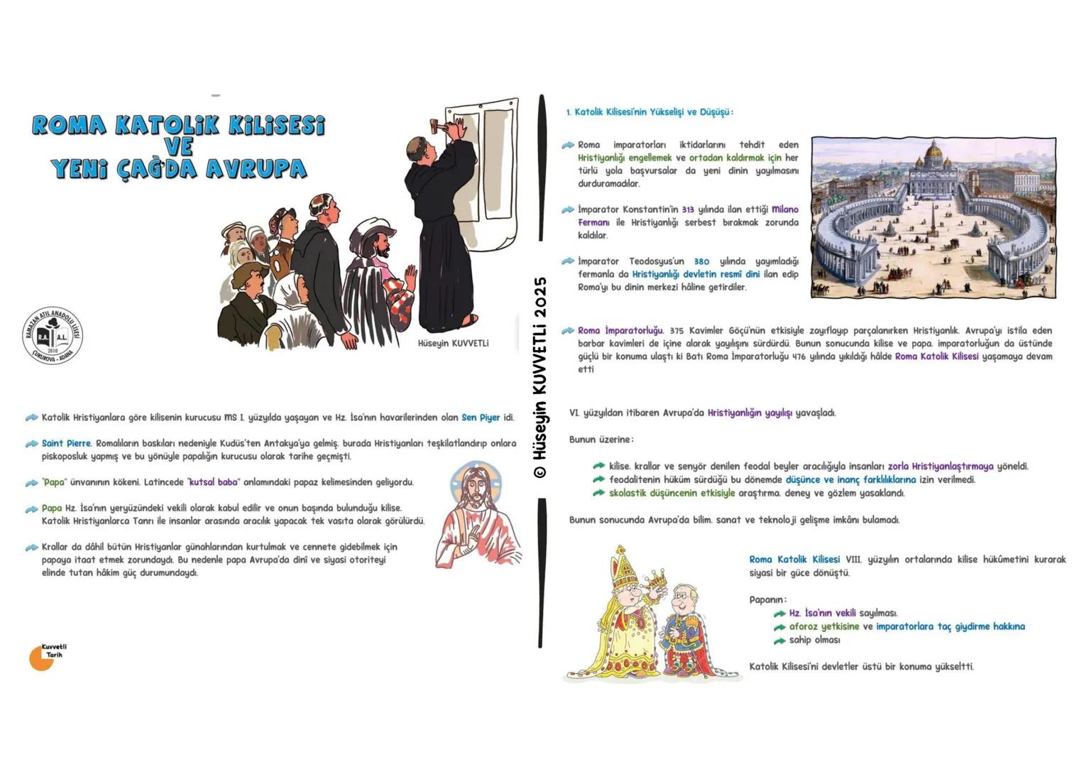2. ÜNİTE
99
DEĞISIM ÇAĞINDA
AVRUPA VE OSMANLI
Kuvvetli
Tarih
MEB
Ders Destek Yayınları
Tarih 11 Ders Notu
2025
Hüseyin KUVVETLİ
AMAZAN ATIL