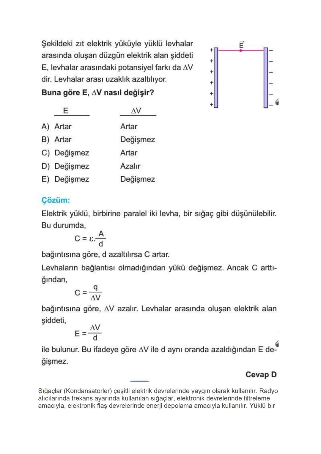 Elektriksel Kuvvet ve Elektrik Alan
ELEKTRİKSEL KUVVET
* Yüklü cisimler arasında bir itme ya da çekme kuvveti vardır. Bu kuvvet
elektriksel