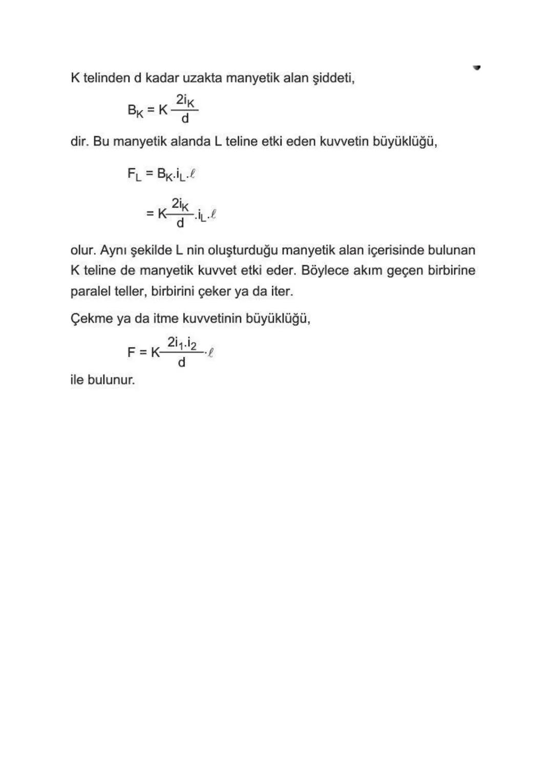 Elektriksel Kuvvet ve Elektrik Alan
ELEKTRİKSEL KUVVET
* Yüklü cisimler arasında bir itme ya da çekme kuvveti vardır. Bu kuvvet
elektriksel