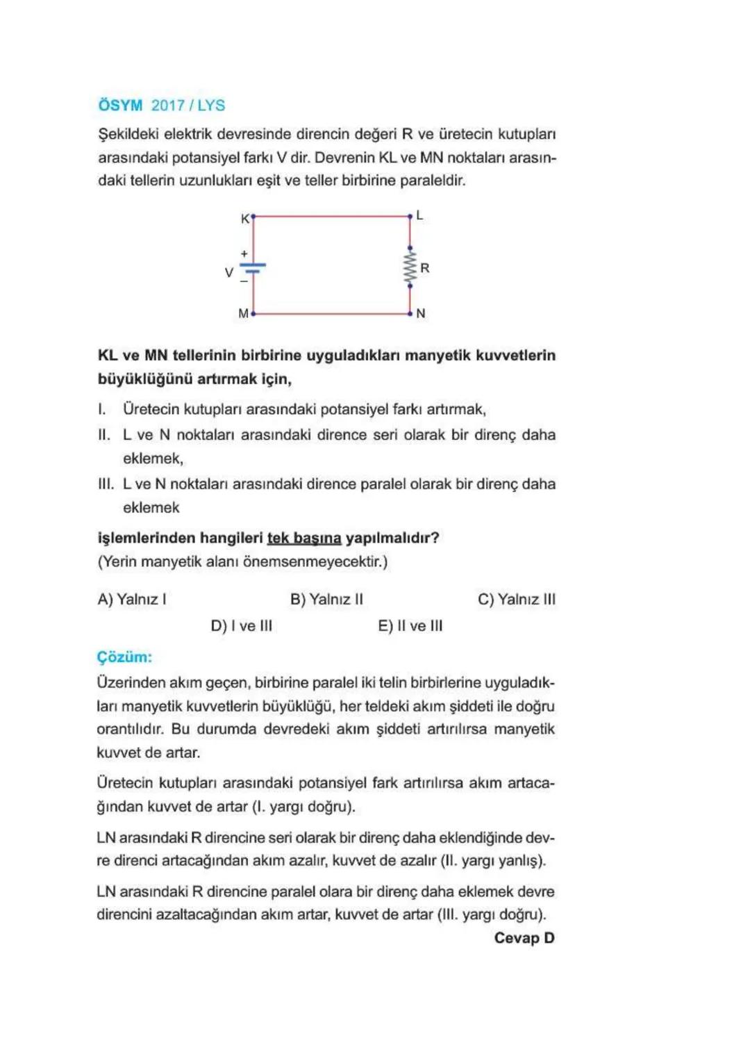 Elektriksel Kuvvet ve Elektrik Alan
ELEKTRİKSEL KUVVET
* Yüklü cisimler arasında bir itme ya da çekme kuvveti vardır. Bu kuvvet
elektriksel