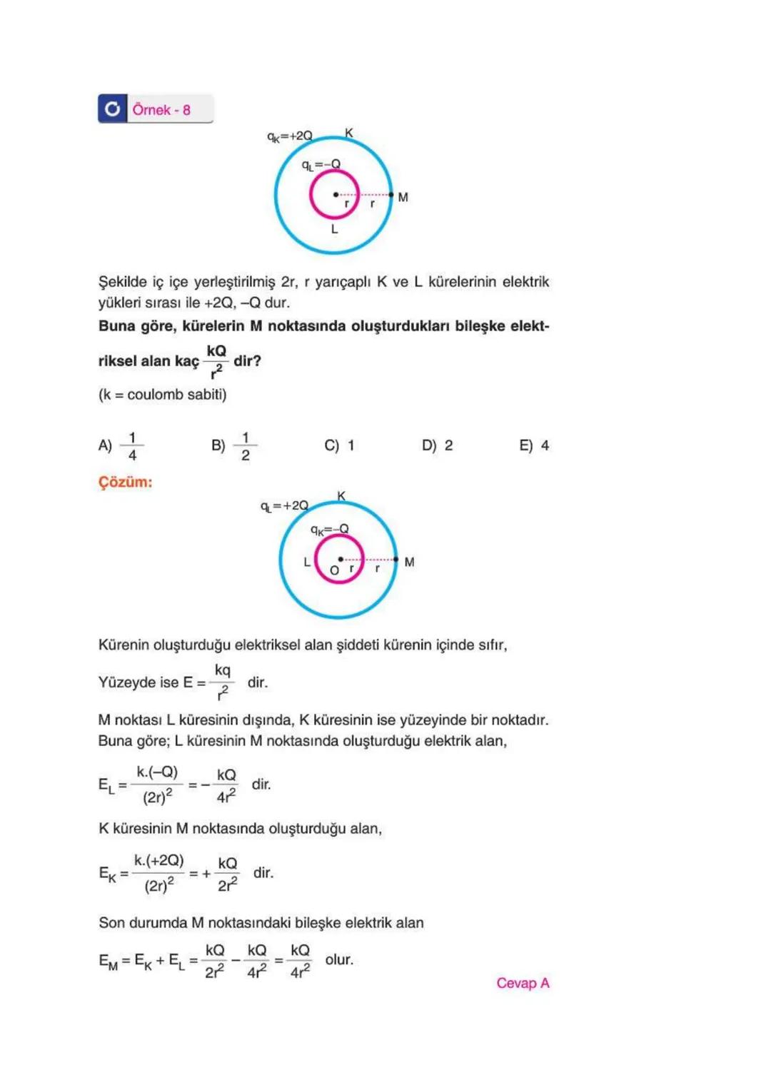 Elektriksel Kuvvet ve Elektrik Alan
ELEKTRİKSEL KUVVET
* Yüklü cisimler arasında bir itme ya da çekme kuvveti vardır. Bu kuvvet
elektriksel