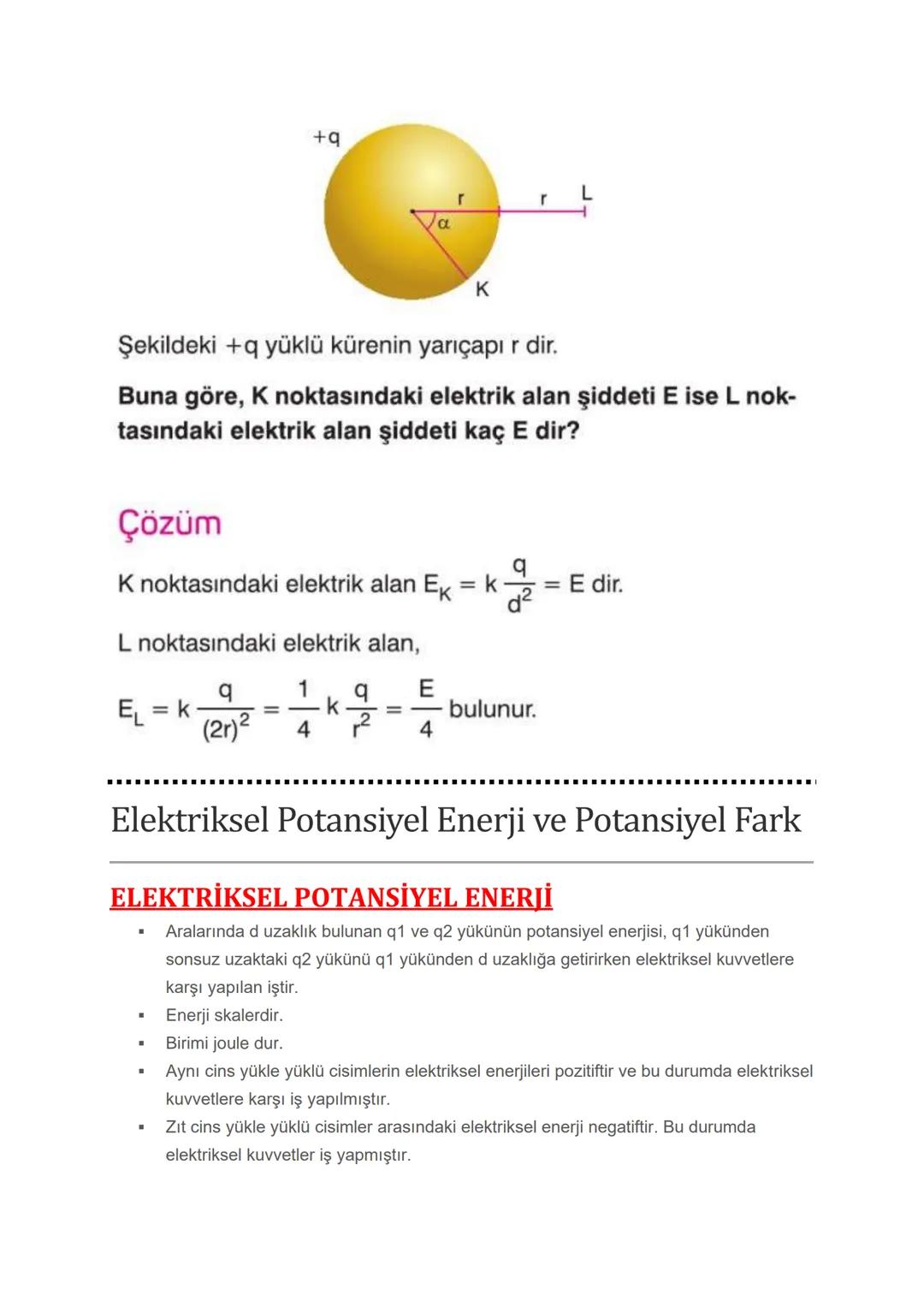 Elektriksel Kuvvet ve Elektrik Alan
ELEKTRİKSEL KUVVET
* Yüklü cisimler arasında bir itme ya da çekme kuvveti vardır. Bu kuvvet
elektriksel