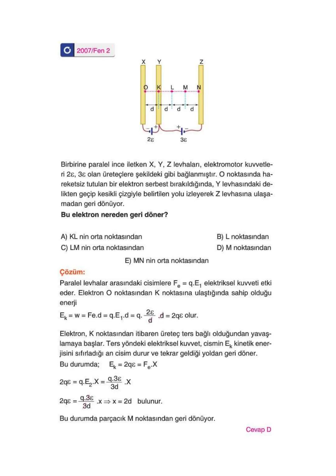 Elektriksel Kuvvet ve Elektrik Alan
ELEKTRİKSEL KUVVET
* Yüklü cisimler arasında bir itme ya da çekme kuvveti vardır. Bu kuvvet
elektriksel