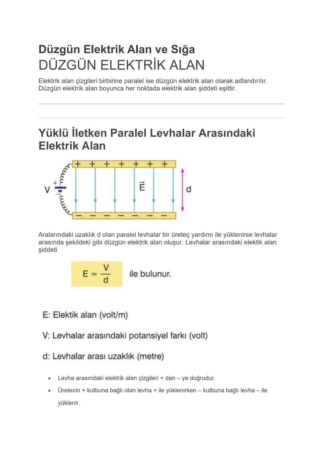 Elektriksel Kuvvet ve Elektrik Alan
ELEKTRİKSEL KUVVET
* Yüklü cisimler arasında bir itme ya da çekme kuvveti vardır. Bu kuvvet
elektriksel