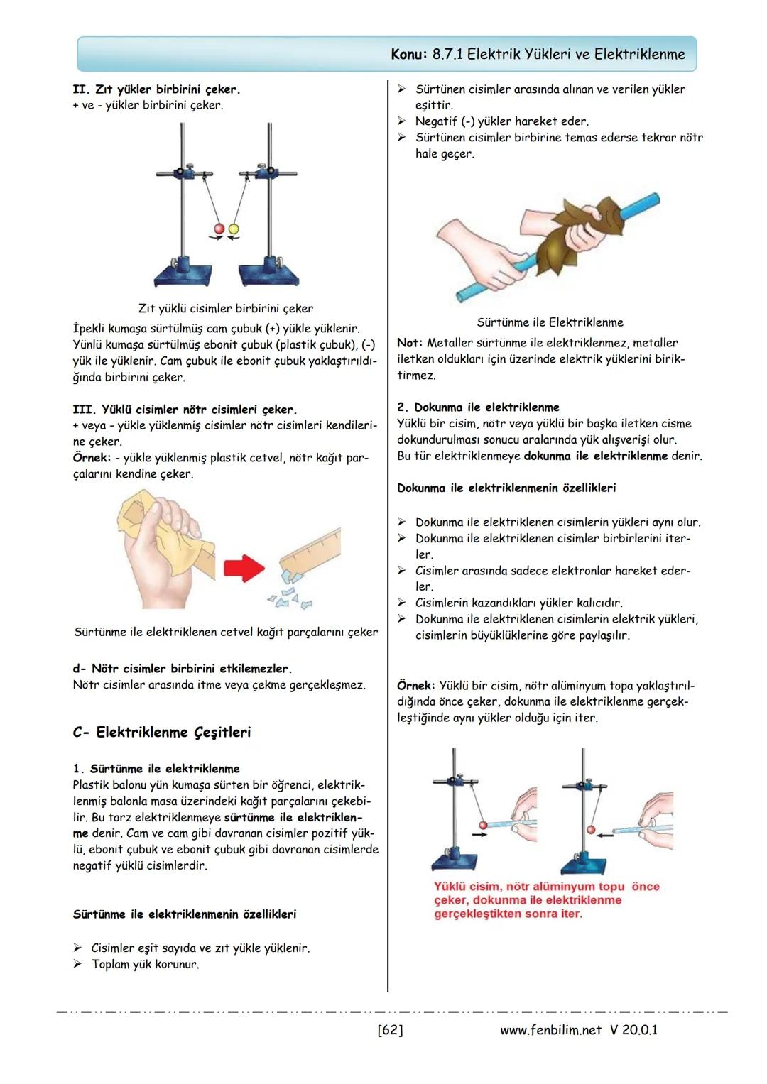 # 8.Sınıf Fen Bilimleri
# Ders Notları
Barış ZEREN
Fen Bilimleri Öğretmeni
www.fenbilim.net V 20.0.1 # 1.Ünite: Mevsimler ve İklim
Konu: