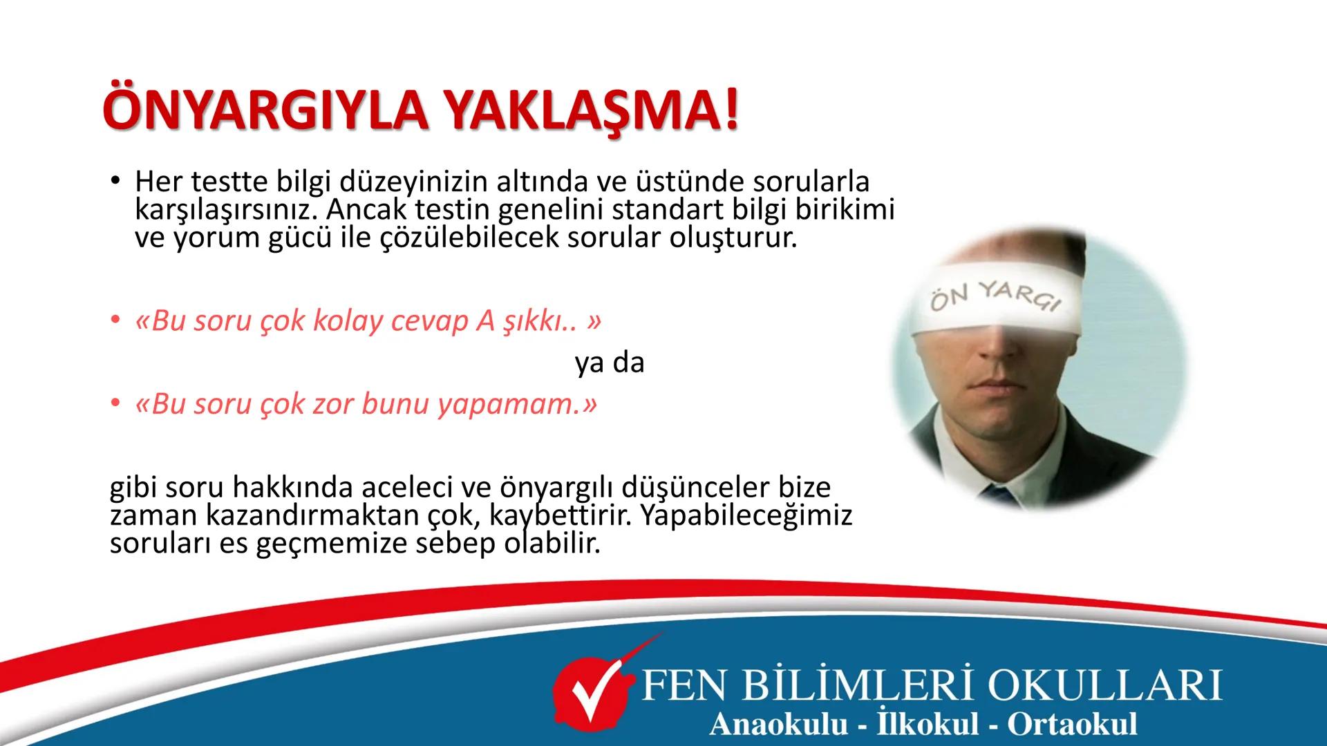 0
11
12
13
14
15
16
17
TEST ÇÖZME TEKNİKLERİ
ve
SINAV TAKTİKLERİ
FEN BİLİMLERİ OKULLARI
Anaokulu - İlkokul - Ortaokul # LGS'de başarılı olma