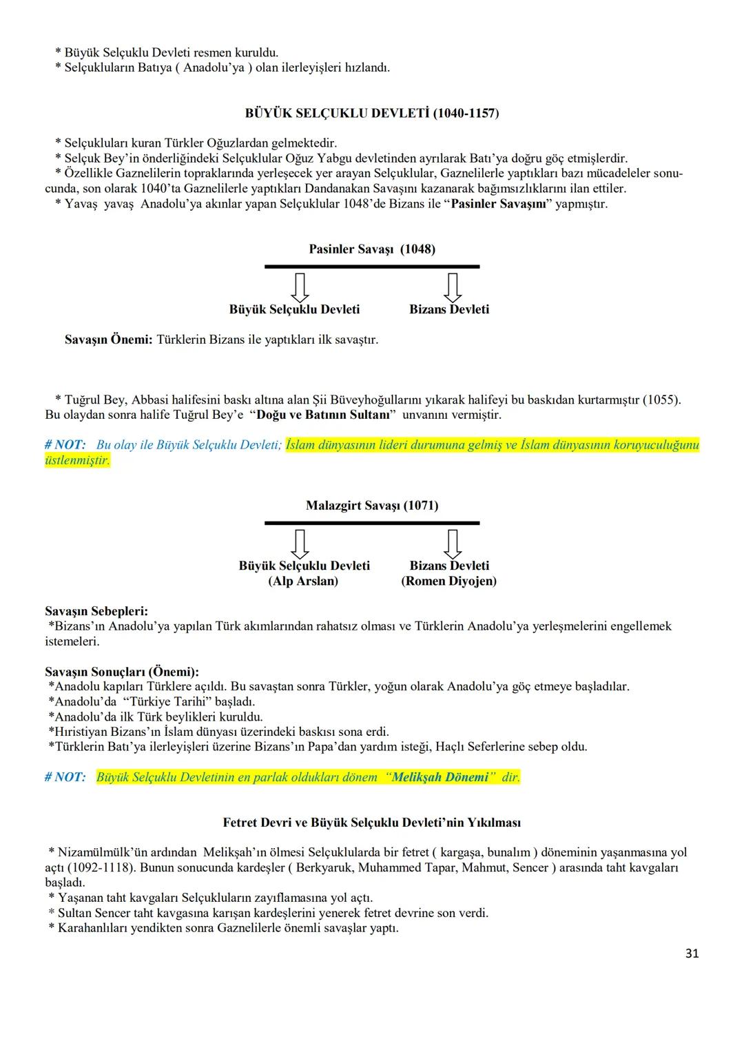 KIZILTEPE
İBN-İ SİNA MESLEKİ VE
TEKNİK ANADOLU LİSESİ
TARİH - 9
DERS NOTLARI
MURAT GÜNDÜZ
2019-2020
1 # TARİHİN TANIMI
TARİH: Geçmiş