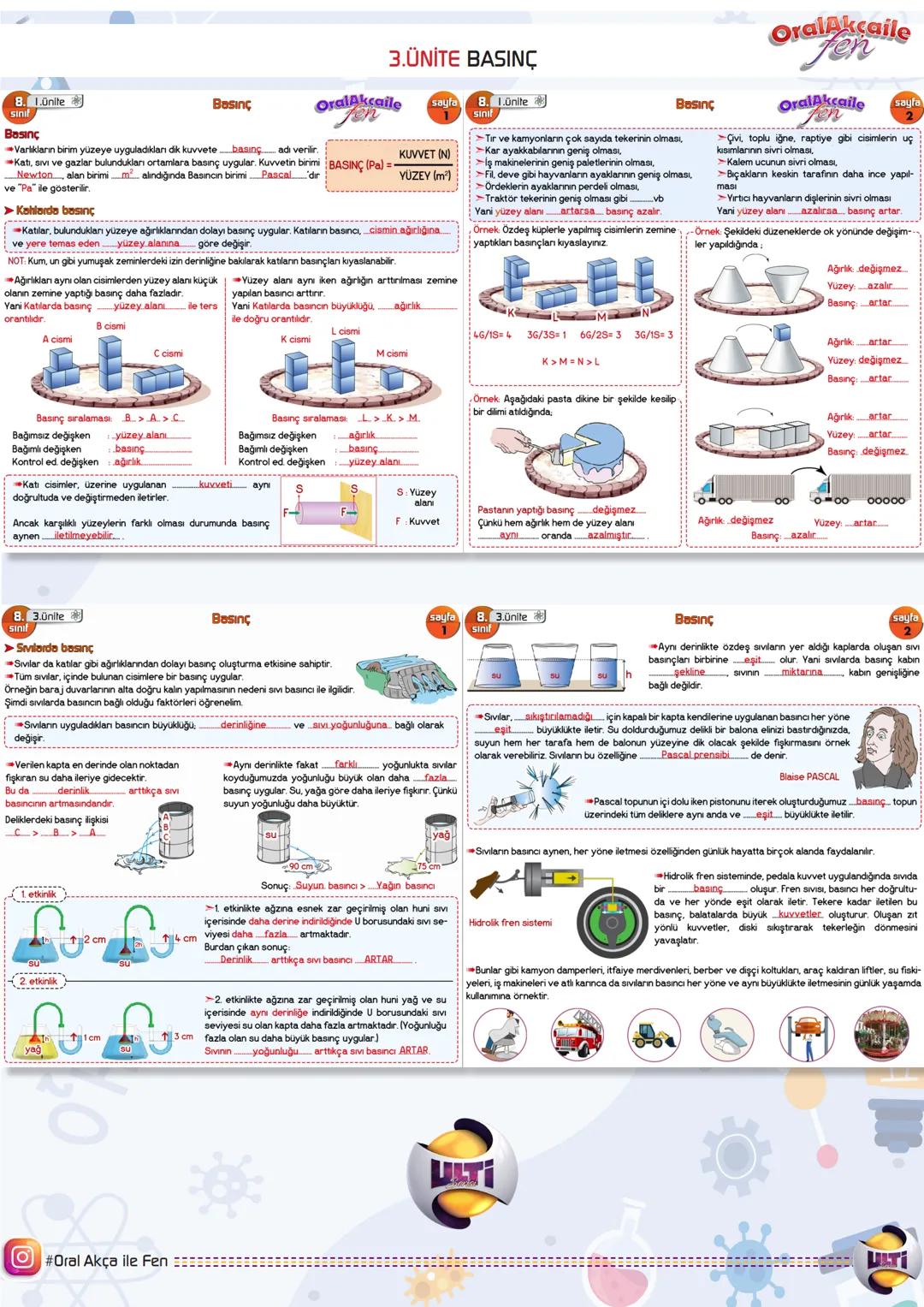8.
SINIF
2025 LGS
FEN BİLİMLERİ
OralAKÇA'nın notları ile
YARIYIL
TEKRARI
YAYINLARI 8. Lünite
➤ Mevsimlerin oluşumu
Mevsimler ve İkilm
Dünya