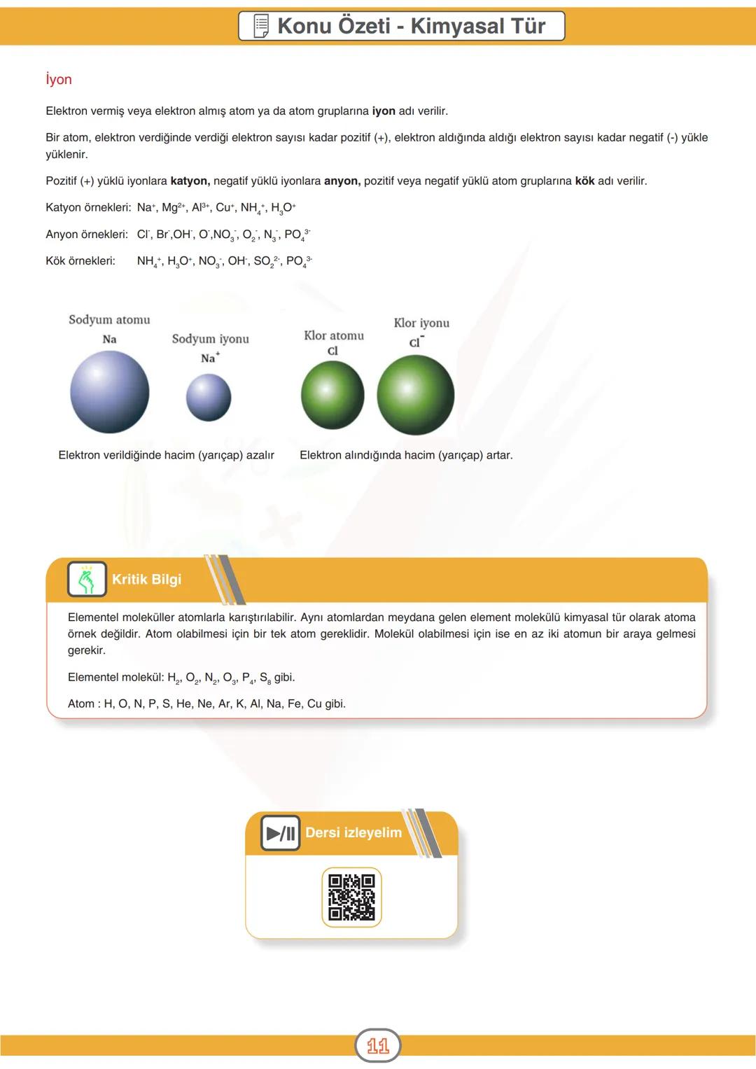 ***
ORTAÖĞRETİM
GENEL MÜDÜRLÜĞÜ
DERSLER
CEPTE
4. SAYI
Konu Özeti
Ders Anlatımı
Sorular
KİMYA 9
Π
ÜNİTE
KİMYASAL TÜRLER ARASI
ETKİLEŞİMLER
Ki
