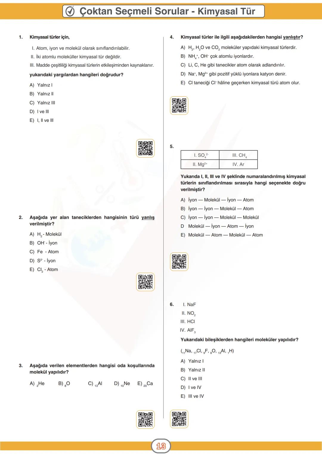 ***
ORTAÖĞRETİM
GENEL MÜDÜRLÜĞÜ
DERSLER
CEPTE
4. SAYI
Konu Özeti
Ders Anlatımı
Sorular
KİMYA 9
Π
ÜNİTE
KİMYASAL TÜRLER ARASI
ETKİLEŞİMLER
Ki