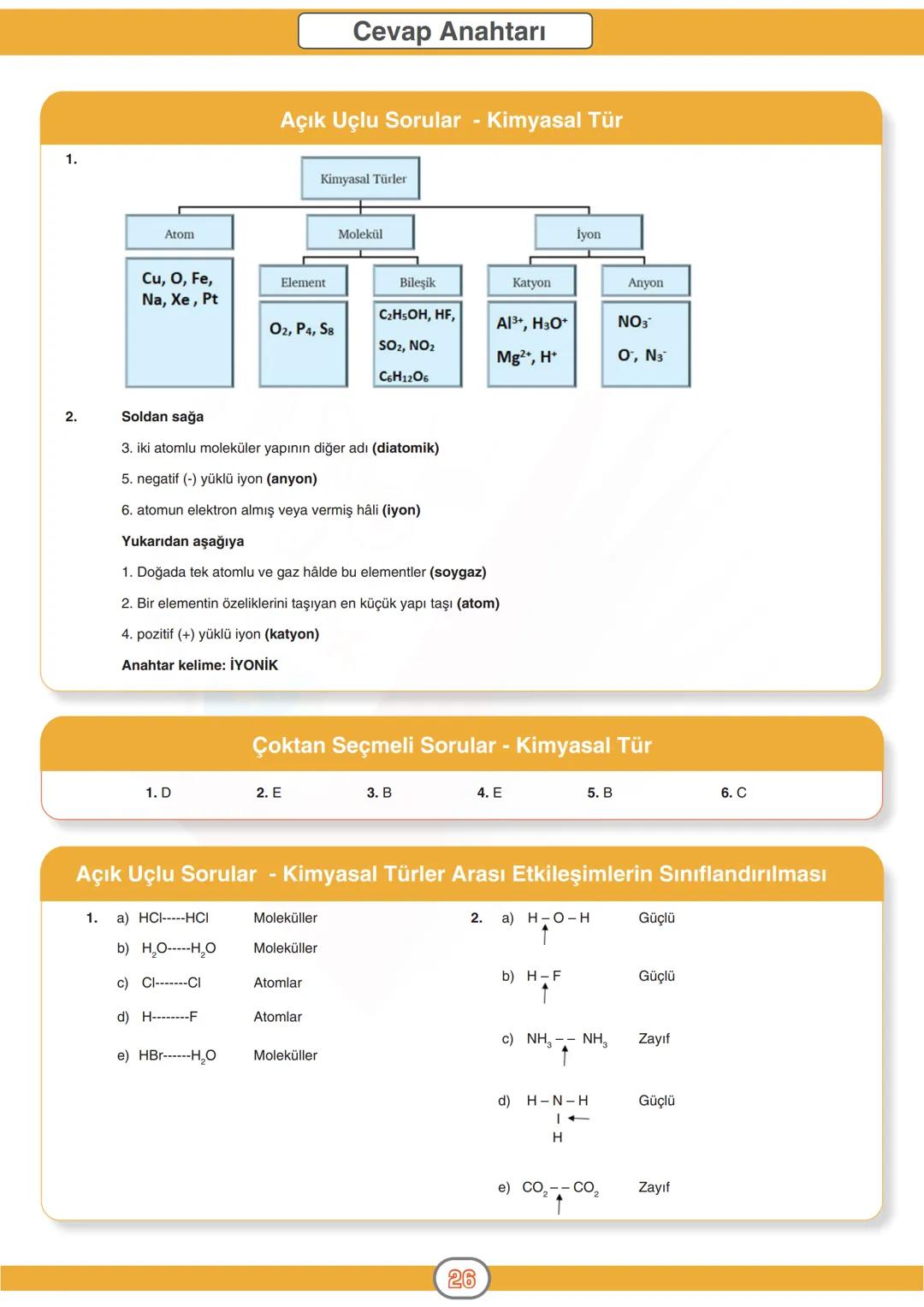 ***
ORTAÖĞRETİM
GENEL MÜDÜRLÜĞÜ
DERSLER
CEPTE
4. SAYI
Konu Özeti
Ders Anlatımı
Sorular
KİMYA 9
Π
ÜNİTE
KİMYASAL TÜRLER ARASI
ETKİLEŞİMLER
Ki