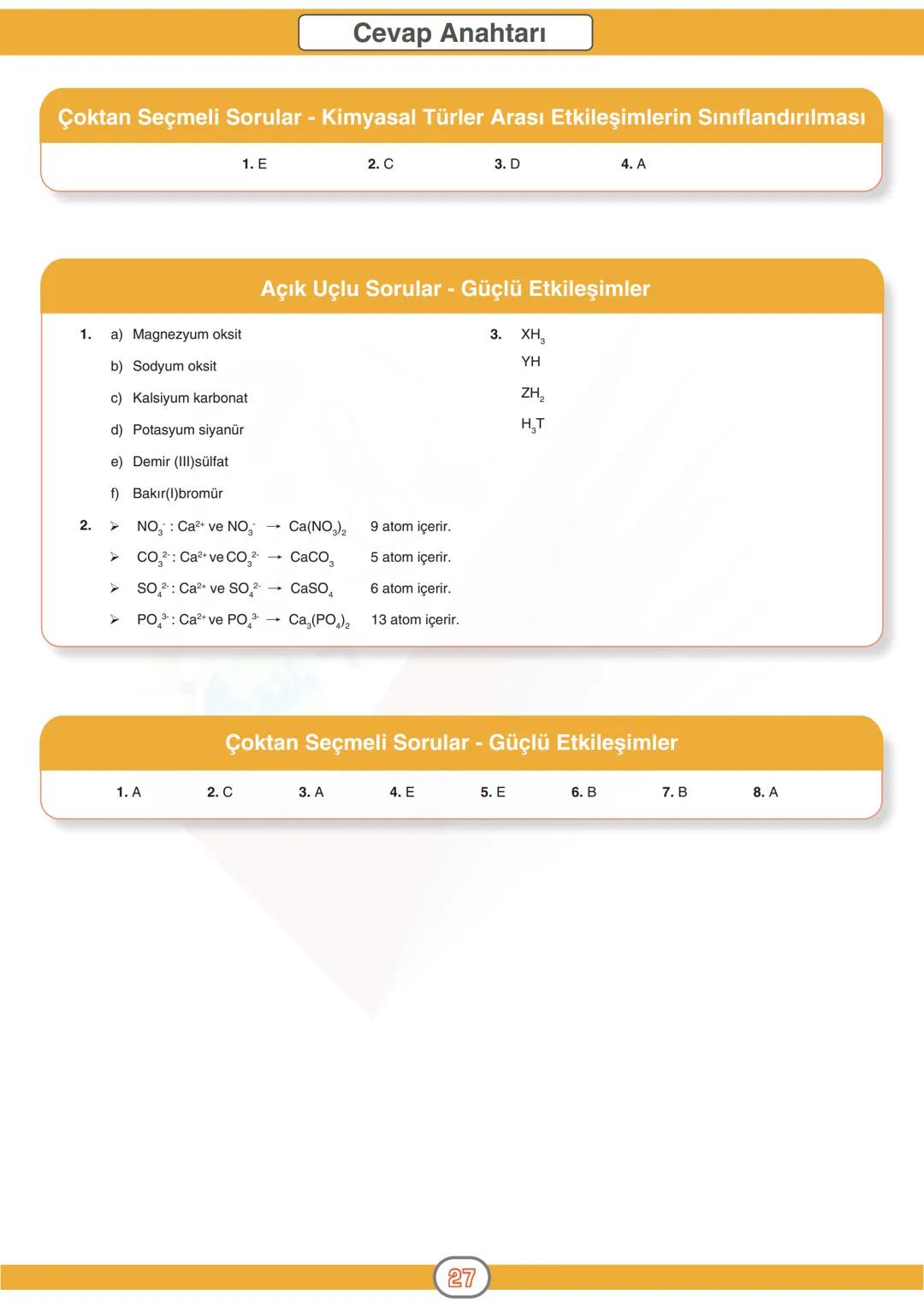 ***
ORTAÖĞRETİM
GENEL MÜDÜRLÜĞÜ
DERSLER
CEPTE
4. SAYI
Konu Özeti
Ders Anlatımı
Sorular
KİMYA 9
Π
ÜNİTE
KİMYASAL TÜRLER ARASI
ETKİLEŞİMLER
Ki