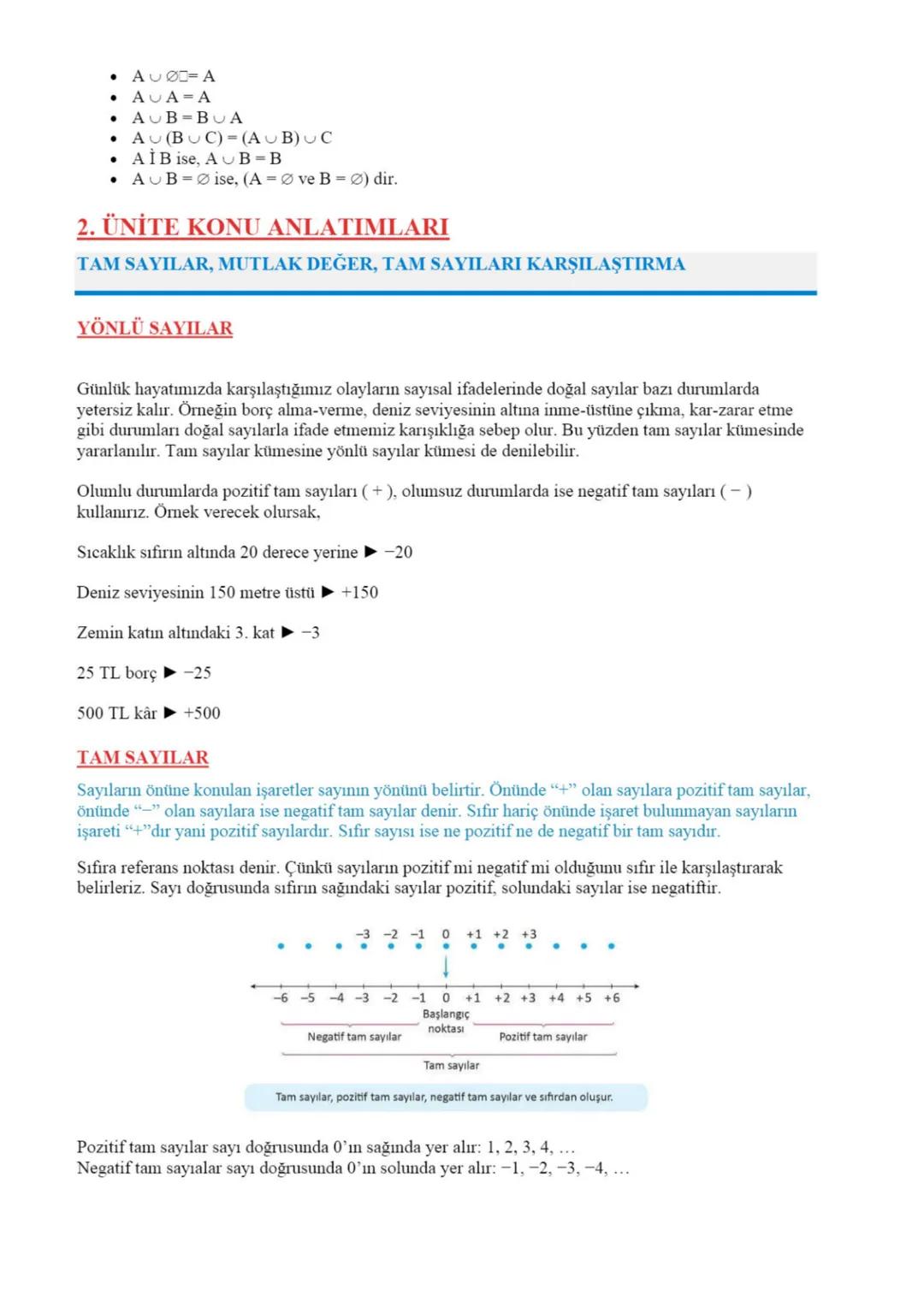 MATEMATİK
6. SINIF DERS NOTLARI
# 1. ÜNİTE KONU ANLATIMLARI
## Doğal Sayılarla İşlemler Konu Anlatımları
### ÜSLÜ İFADELER (ÜSLÜ SAYILAR)