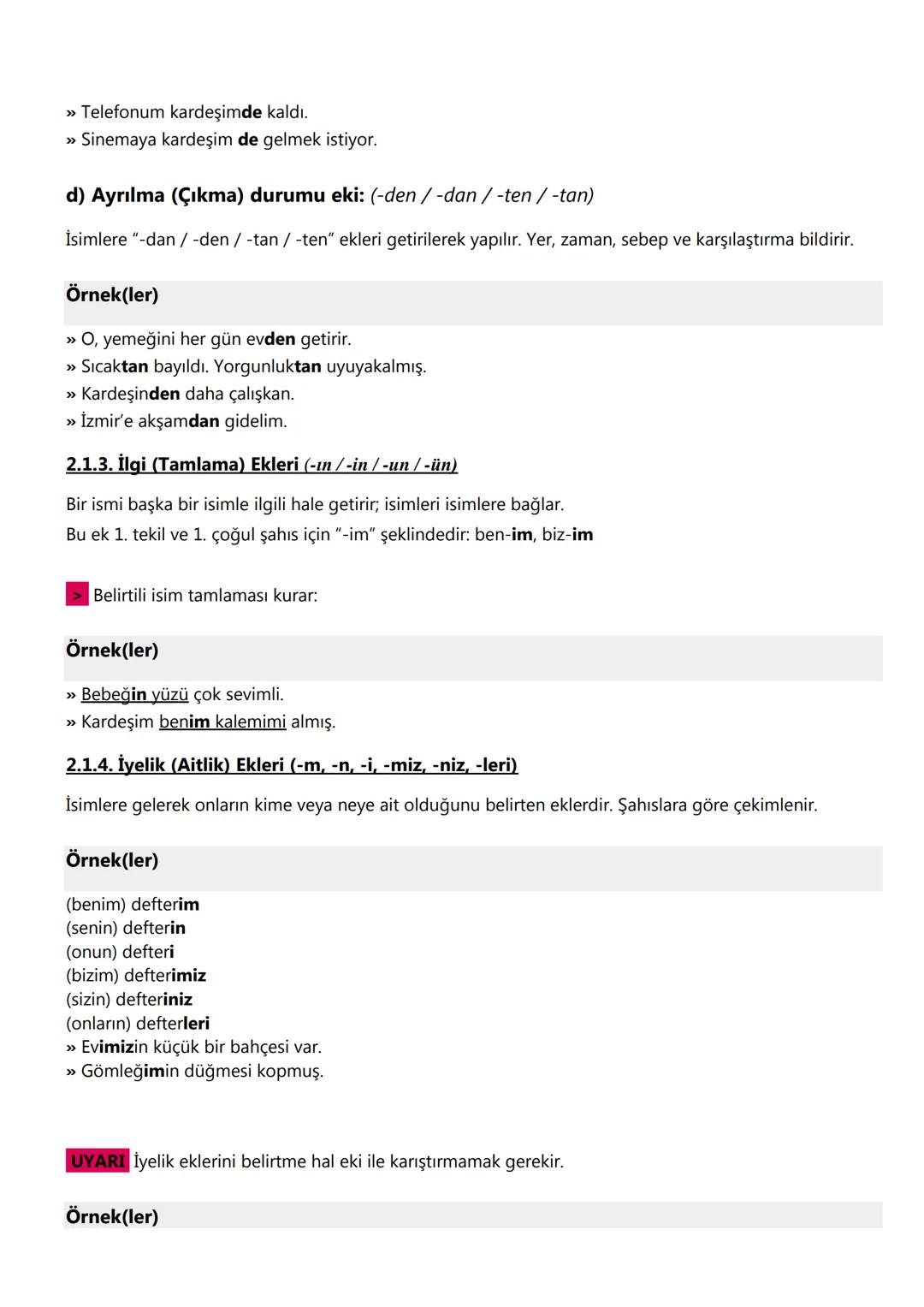 # 6. SINIF TÜRKÇE
KONU ANLATIMLARI
# 1. Anlam Bilgisi :
Sözcükte Anlam :
1. Gerçek (Temel) Anlam
Gerçek anlam, bir kelimenin aklımıza il