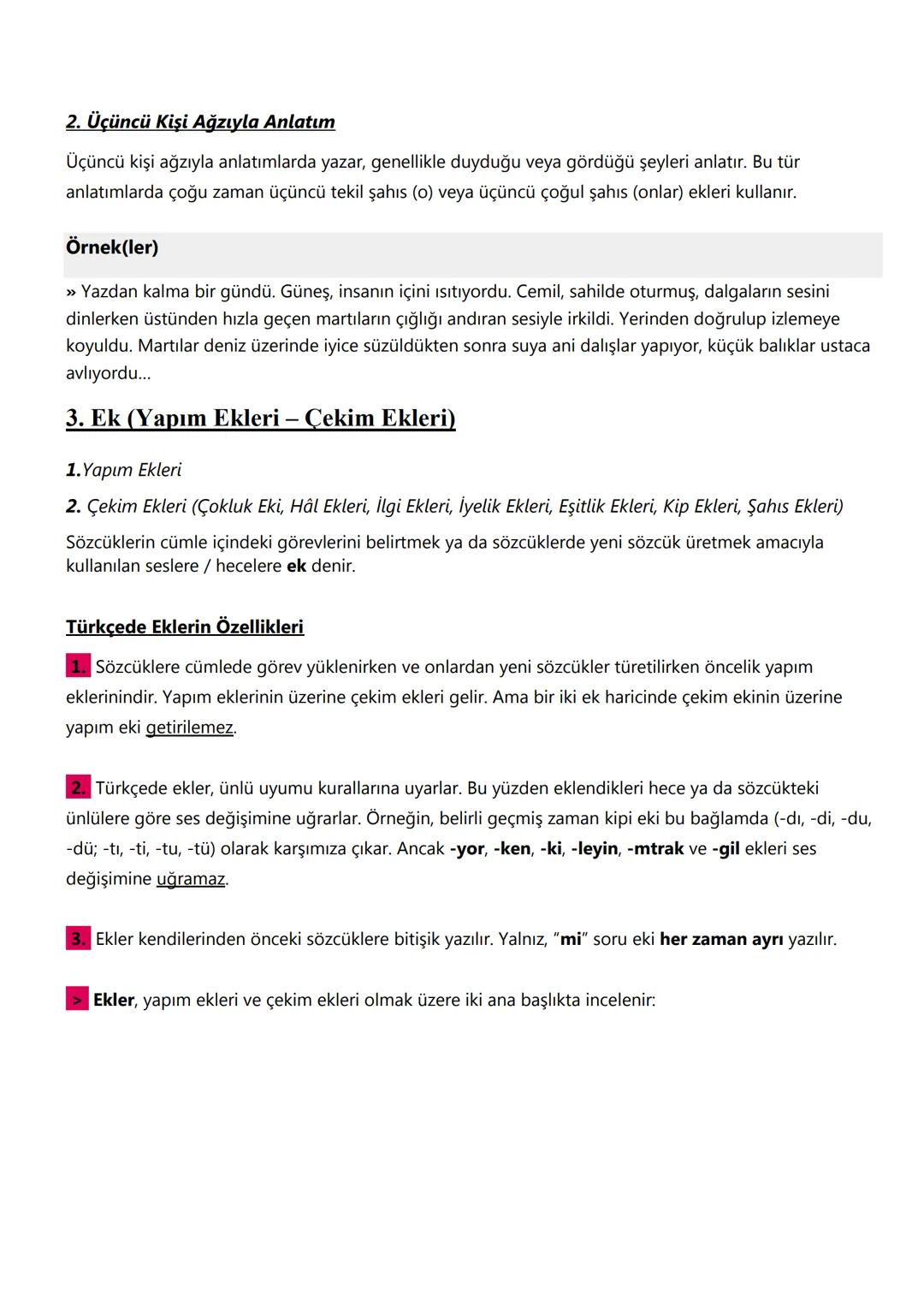 # 6. SINIF TÜRKÇE
KONU ANLATIMLARI
# 1. Anlam Bilgisi :
Sözcükte Anlam :
1. Gerçek (Temel) Anlam
Gerçek anlam, bir kelimenin aklımıza il