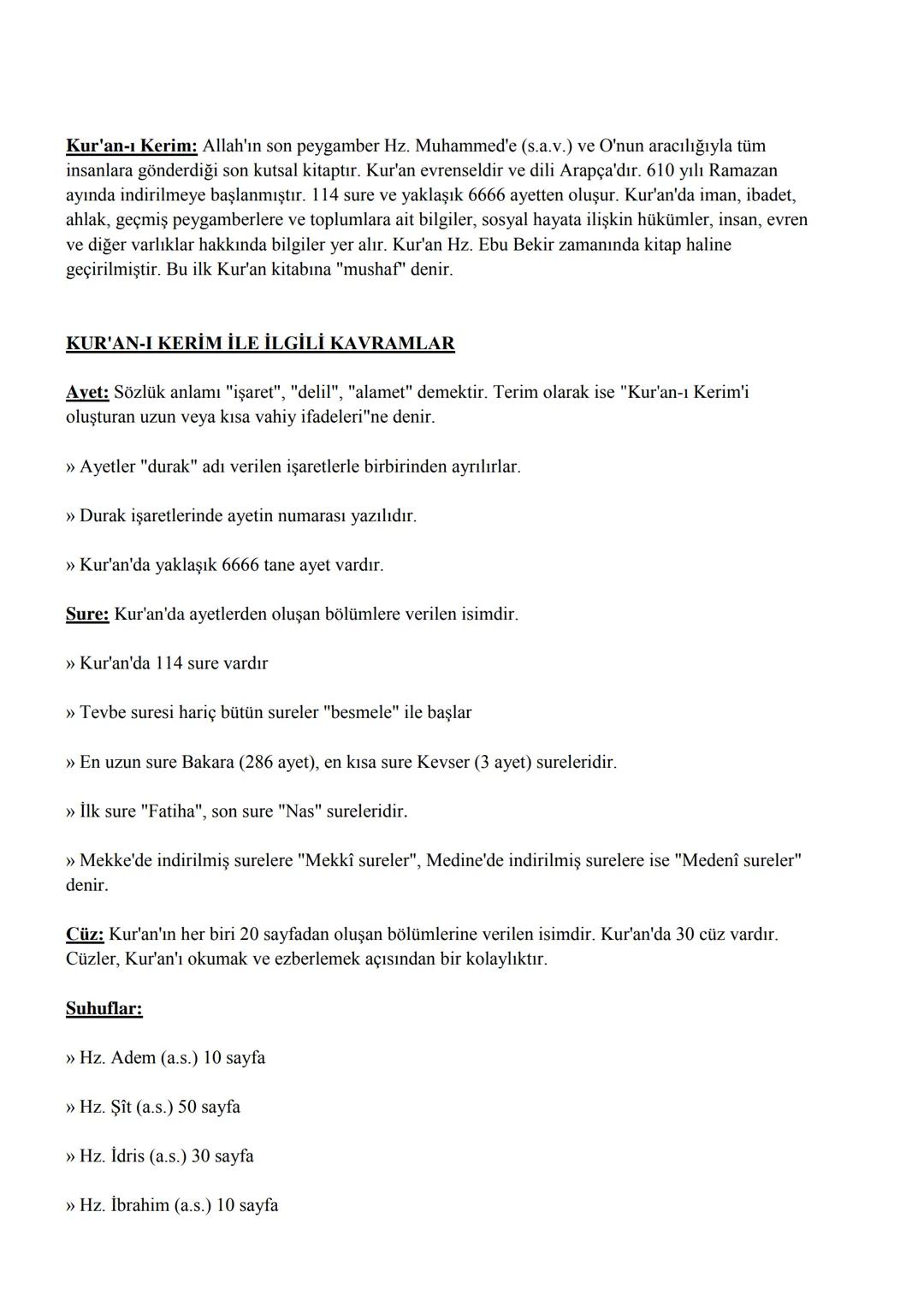6. SINIF DİN KÜLTÜRÜ VE AHLAK BİLGİSİ
KONU ANLATIMLARI
1. ÜNİTE : PEYGAMBER VE İLAHİN KİTAP İNANCI
Allah'ın Elçileri: Peygamberler
Peygamber
