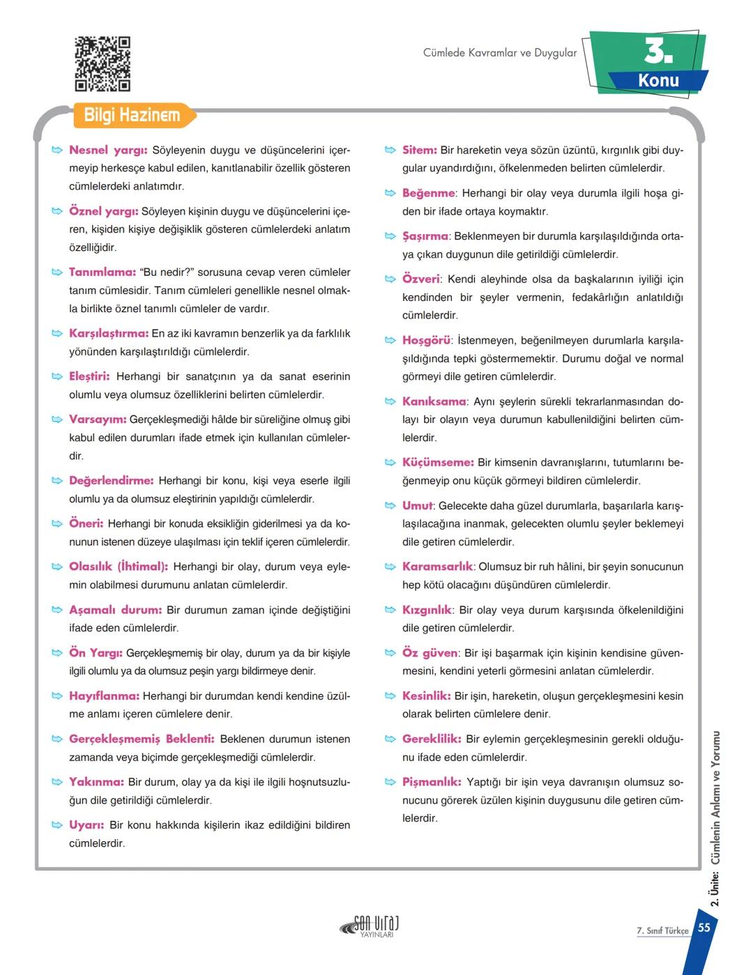 # Öğretmenlerimizin ve
Öğrencilerimizin
Yanındayız
TÜRKÇE
KONU
ANLATIMI
7
Sınıf
#beyintakimayinlari
F Beyin Takımı Yayınları
#isleyenze