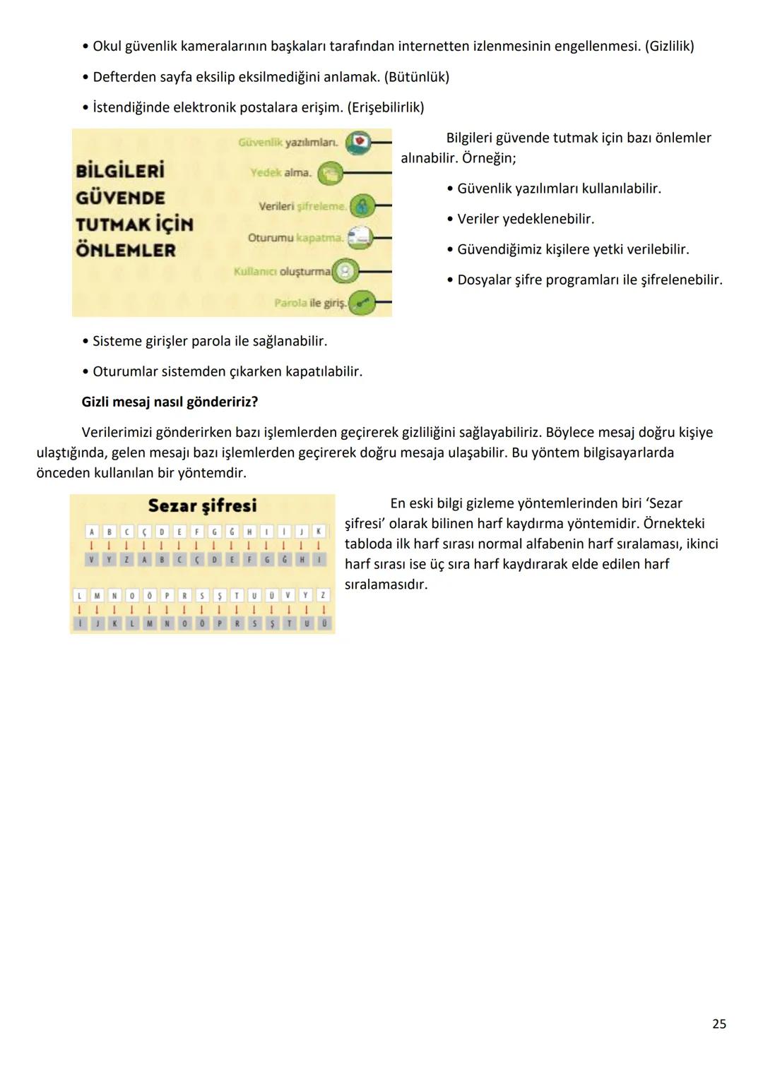 6.Sınıf
Bilişim Teknolojileri ve Yazılım Dersi Notları
1.Dönem
1 6.1.1 - BİLİŞİM İLE DEĞİŞİM
A. TEKNOLOJİK BEN!
182
SAĞLIK
BANKACILIK V