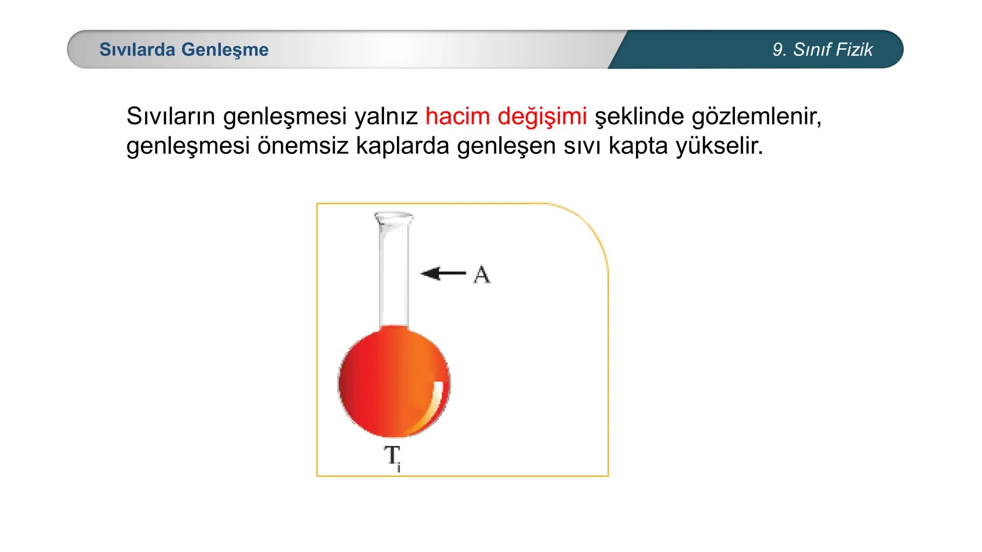 *
MİLLİ EĞİTİ
*
DO
IM BAKANLIĞI
*
TÜRKİYE CUMHURİYE
*
FİZİK
9. SINIF
ISI VE SICAKLIK
Genleşme 9. Sınıf Fizik
Köprülerde meydana gelen genleş
