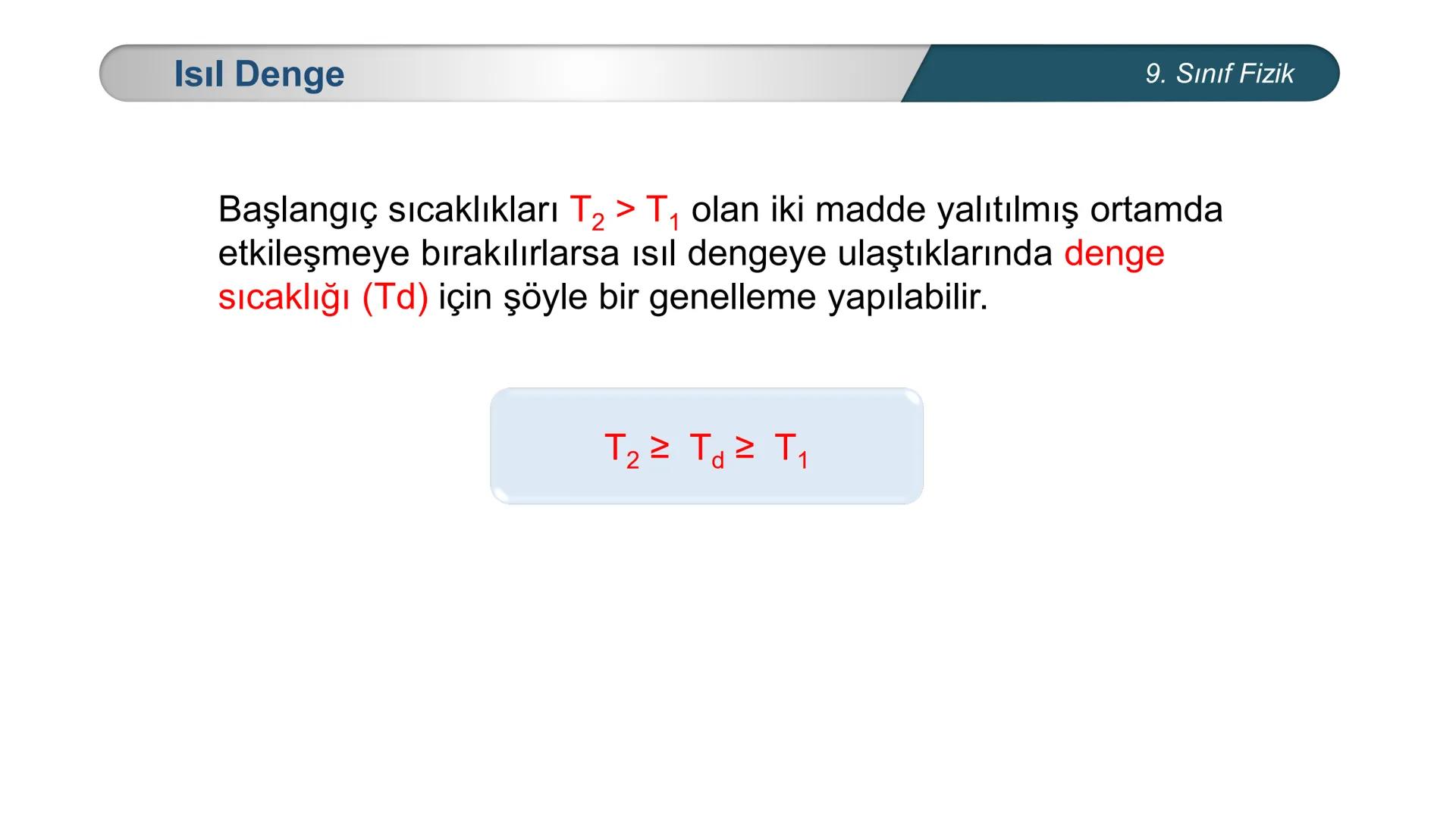 *
TÜRKİYE CUMHURİYETİ
*
MILLÎ EĞİTİM BAKANLIĞI
*
FİZİK
9. SINIF
ISI VE SICAKLIK
Isıl Denge --- OCR Start ---
Bilgisayar kasasındaki soğutu