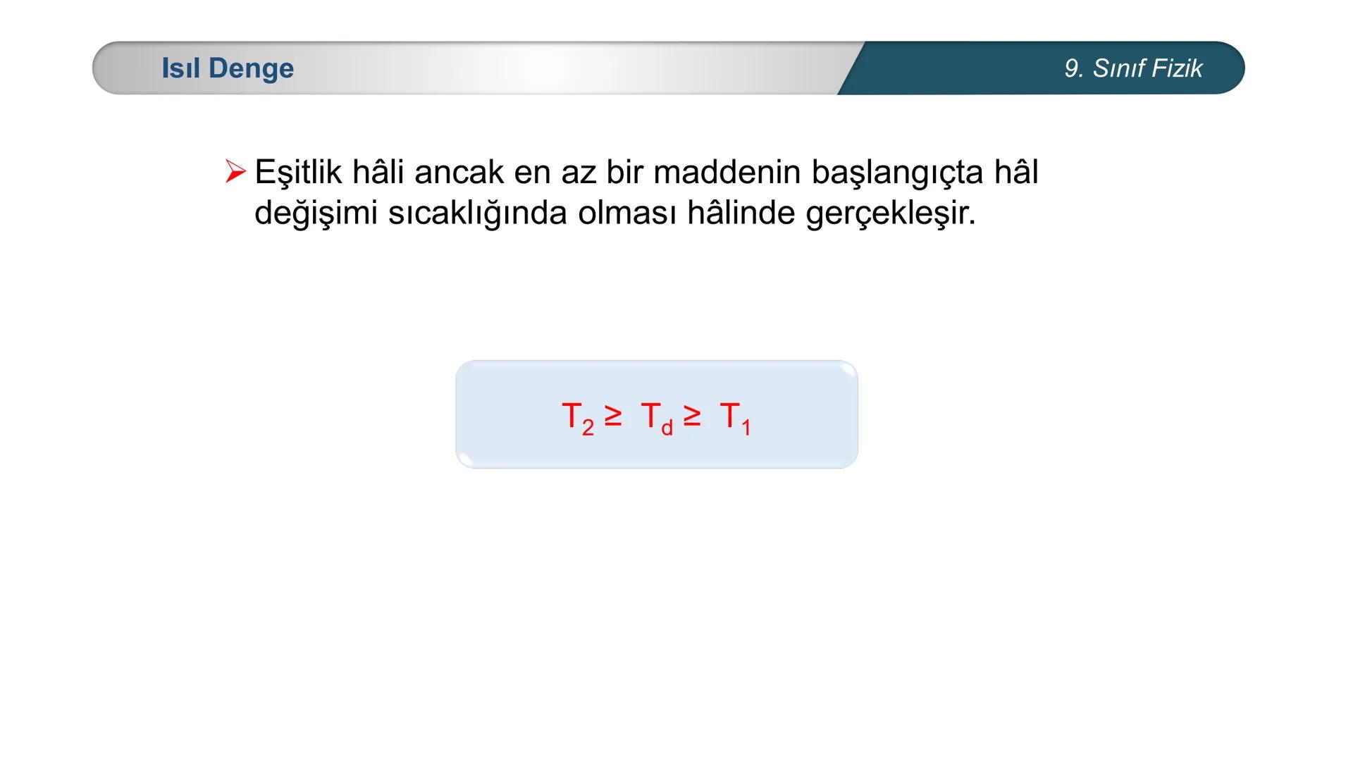*
TÜRKİYE CUMHURİYETİ
*
MILLÎ EĞİTİM BAKANLIĞI
*
FİZİK
9. SINIF
ISI VE SICAKLIK
Isıl Denge --- OCR Start ---
Bilgisayar kasasındaki soğutu
