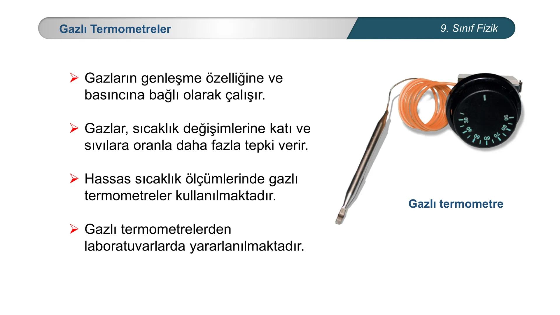 *
EĞİTİM
ETİ MİLLİ EĞ
*
TÜRKİYE CUMHURİYE
IM BAKANLIĞI
*
FİZİK
9. SINIF
ISI VE SICAKLIK
Isı ve Sıcaklık Kavramları
Termometreler – Sıcaklık
