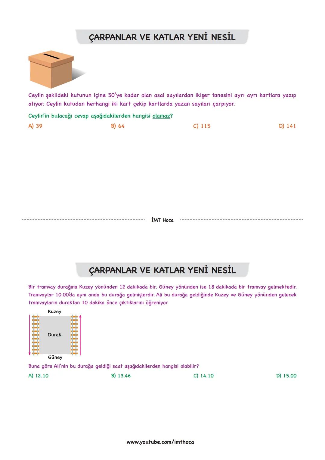 # ÇARPANLAR VE KATLAR YENİ NESİL
240 cm
Serhat şekildeki çıtayı önce 5 eşit parçaya ayırıyor. Bu parçalardan dördünü maviye boyuyor. Kalan