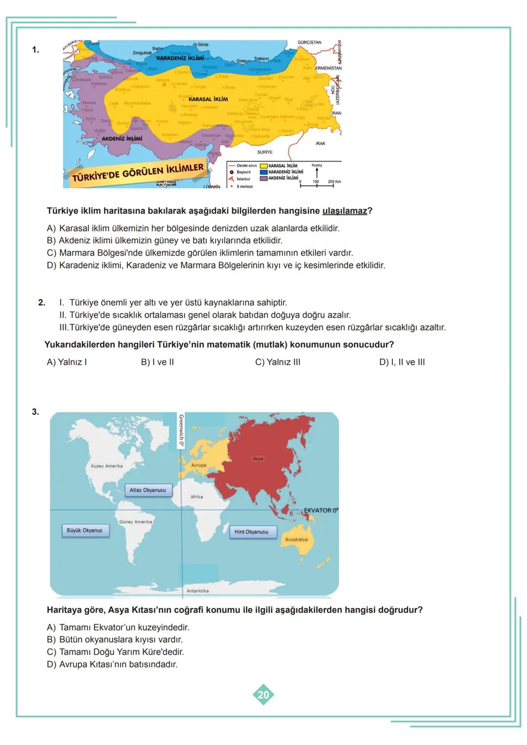 # PARALELLER
- Ekvatora paralel olarak uzanan dairelerdir. Paralel dairelerinin başlangıç yeri olan Ekvator 0 numaralı paralel dairesini ol