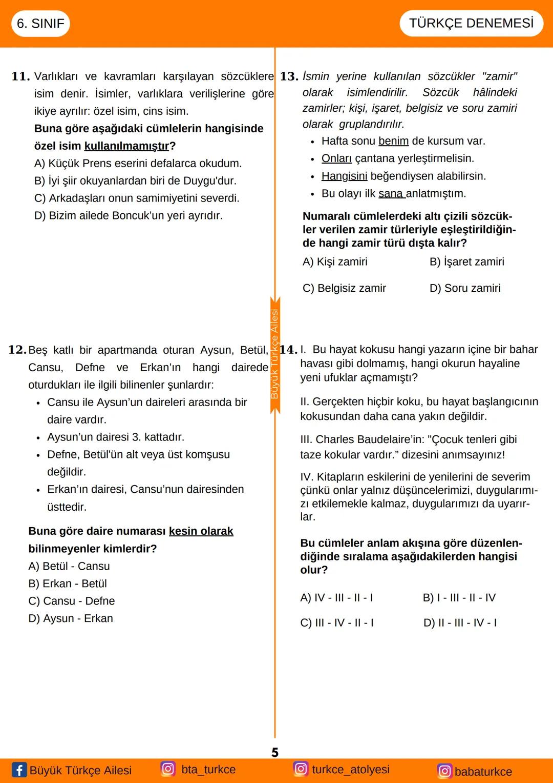 --- OCR Start ---
ADAY BİLGİLERİ;
Adı ve Soyadı:
Sınıfı / Şubesi:
Öğrenci Numarası:
BÜYÜK
TÜRKÇE AİLESİ
6. SINIF
YARIYIL İYİ TATİLLER
DENEME
