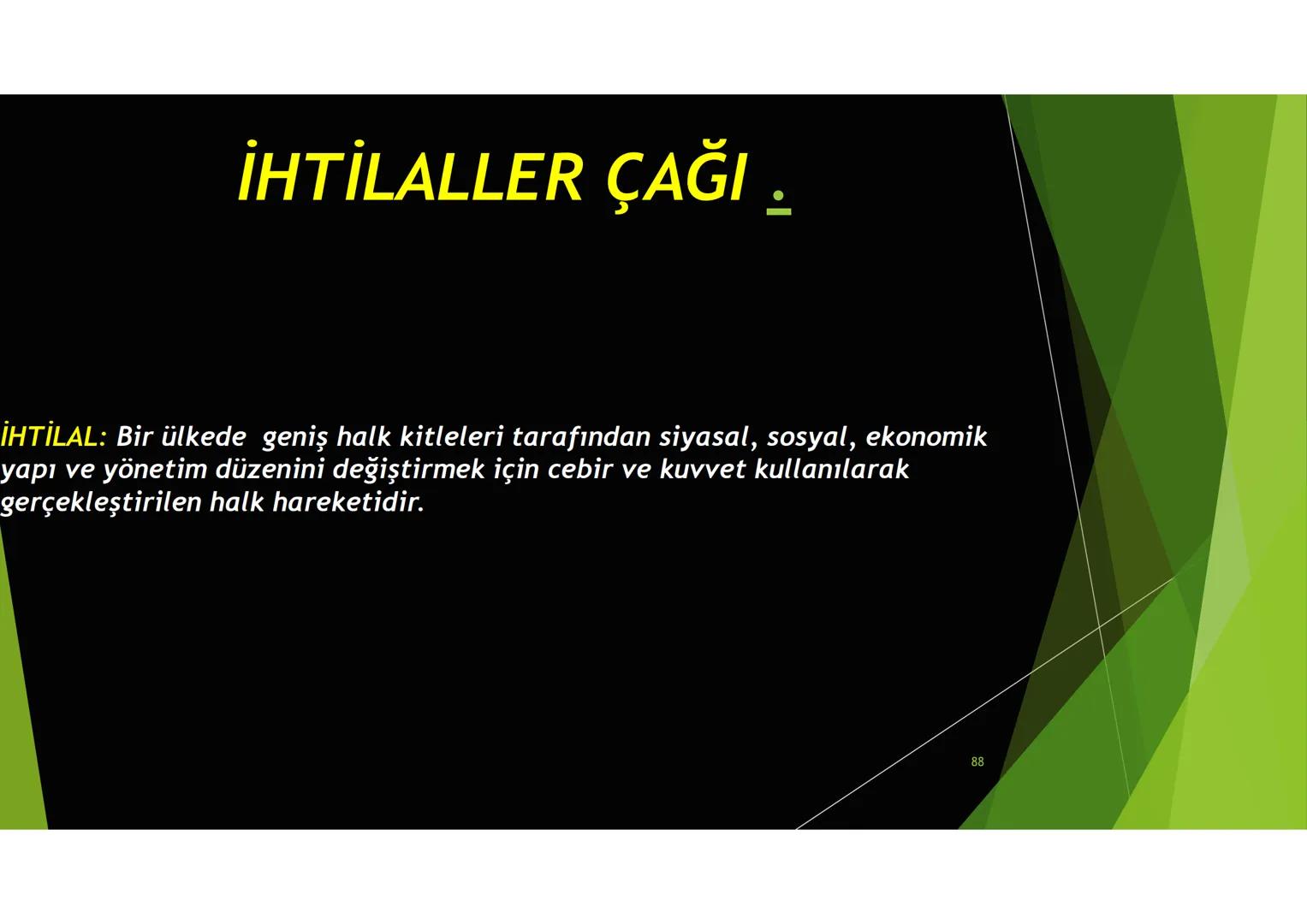# 3. ÜNİTE
DEVRİMLER ÇAĞINDA DEĞİŞEN
DEVLET-TOPLUM İLİŞKİLERİ Slayt 87
3 monarşi
cihanemek04@gmail.com; 24.12.2023
4 oligarşi
cihanemek04@g