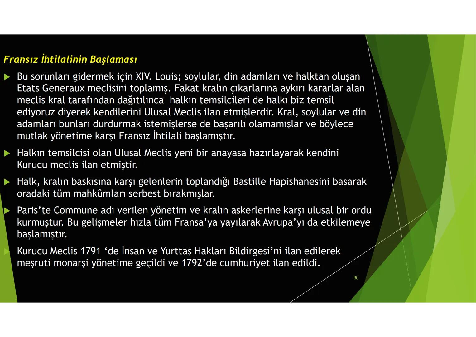 # 3. ÜNİTE
DEVRİMLER ÇAĞINDA DEĞİŞEN
DEVLET-TOPLUM İLİŞKİLERİ Slayt 87
3 monarşi
cihanemek04@gmail.com; 24.12.2023
4 oligarşi
cihanemek04@g